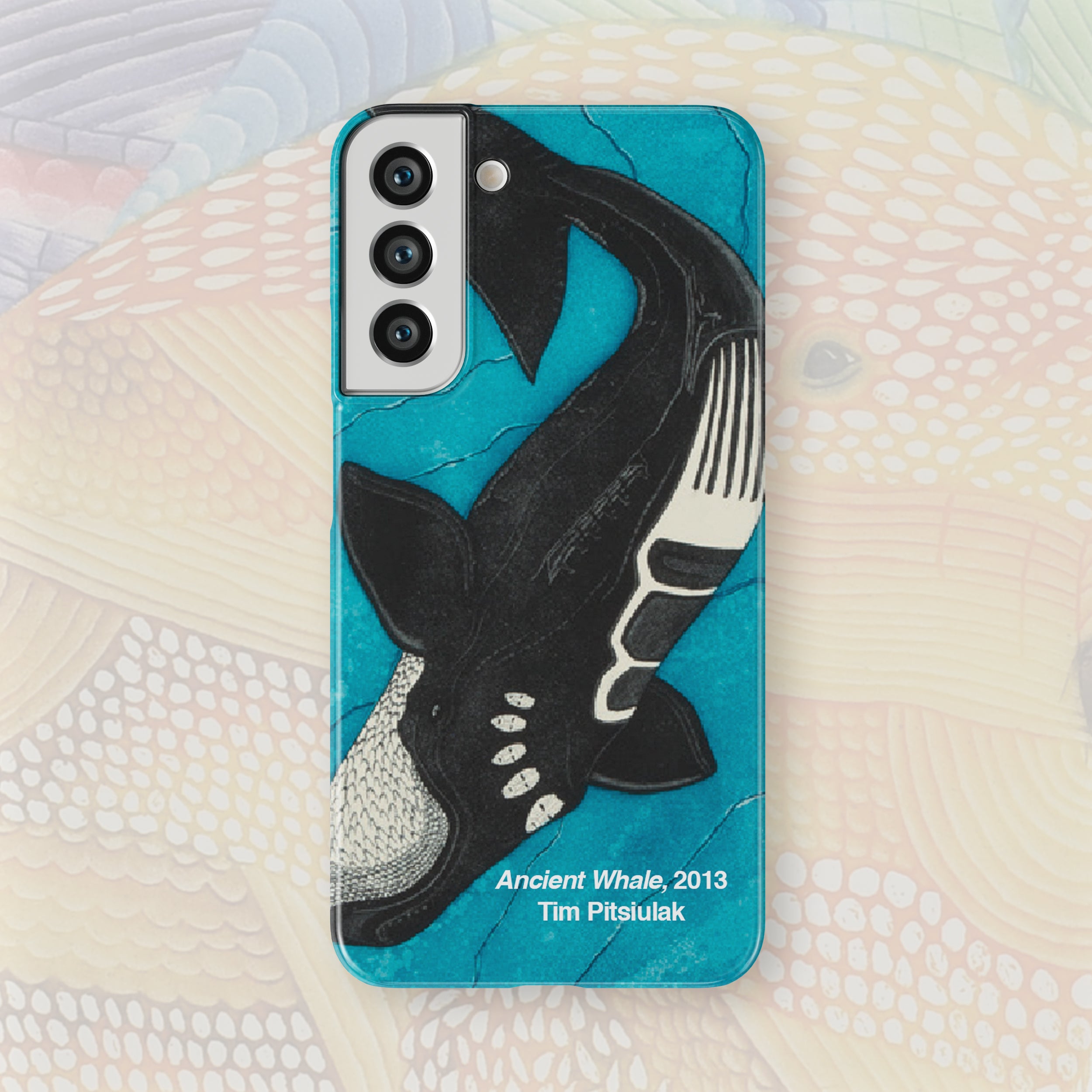 Ancient Whale - Tim Pitsiulak - Android Case