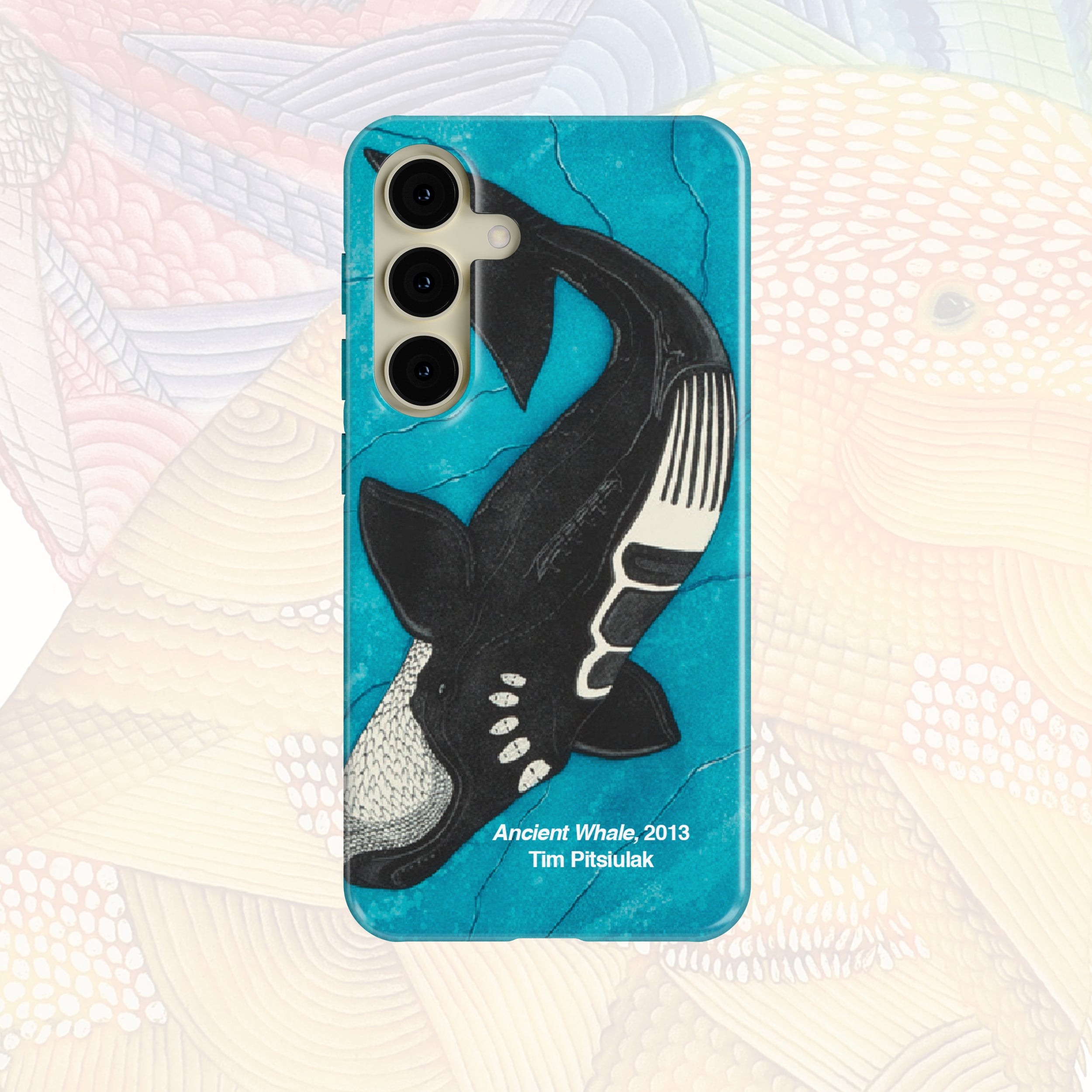 Ancient Whale - Tim Pitsiulak - Android Case