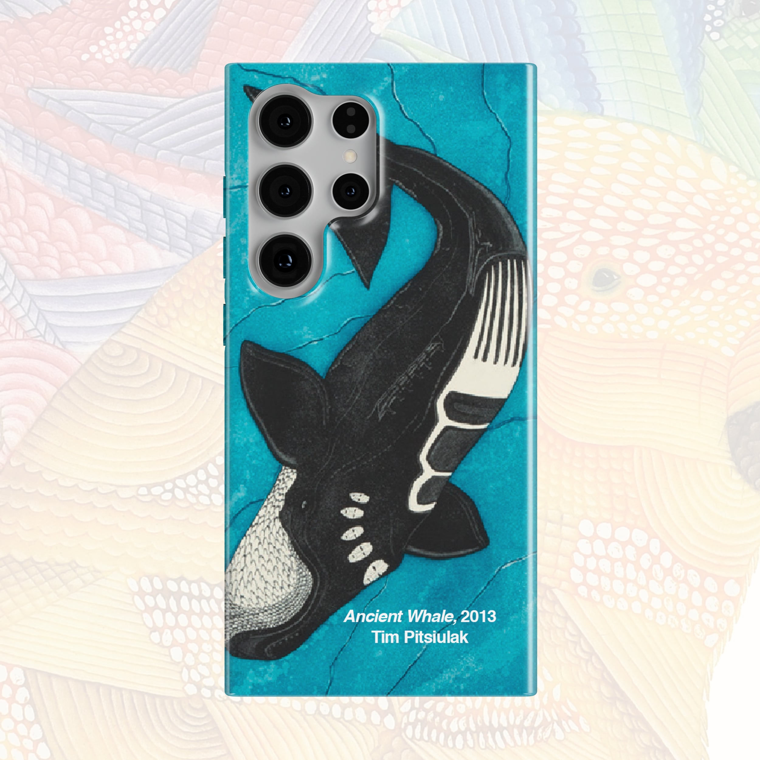 Ancient Whale - Tim Pitsiulak - Android Case