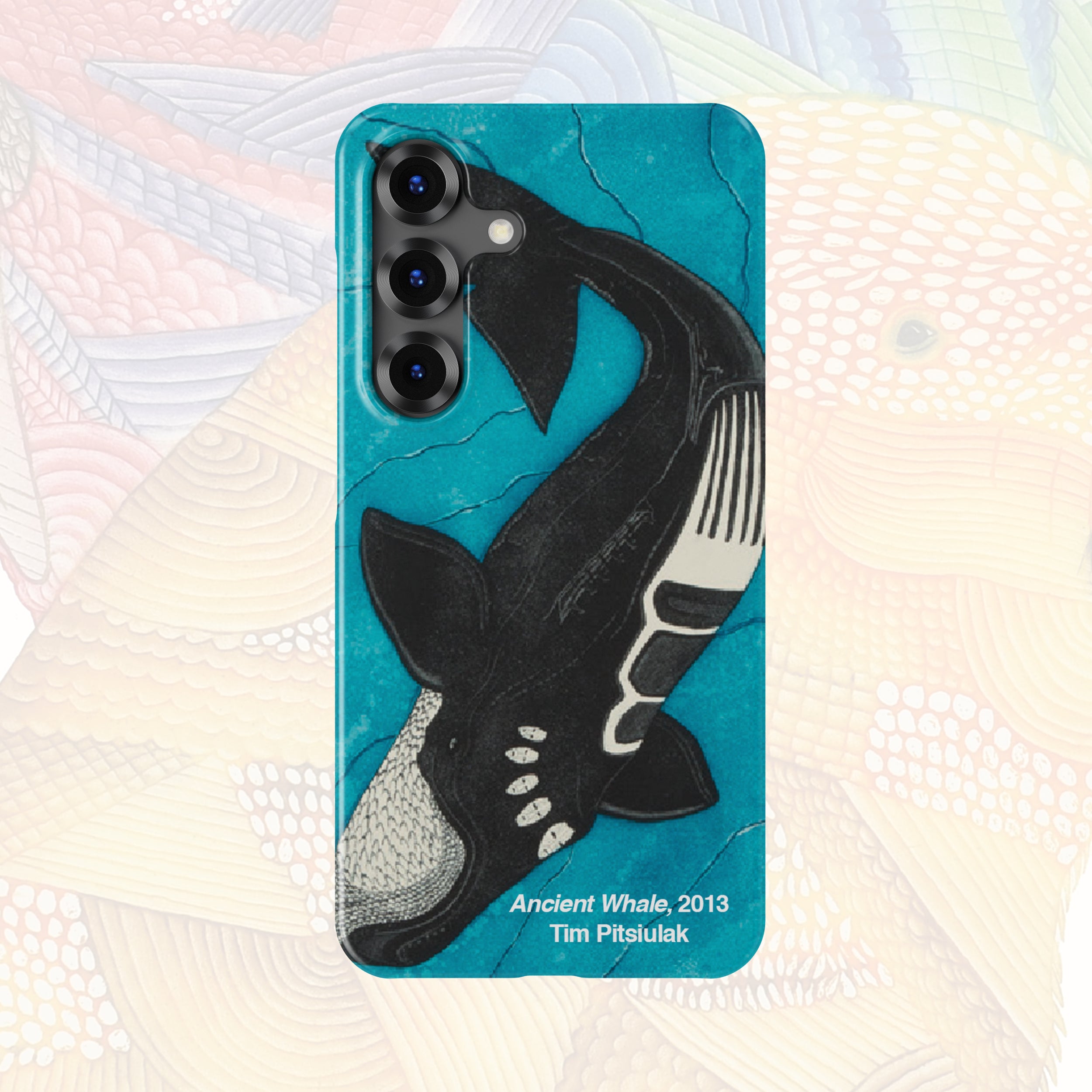 Ancient Whale - Tim Pitsiulak - Android Case