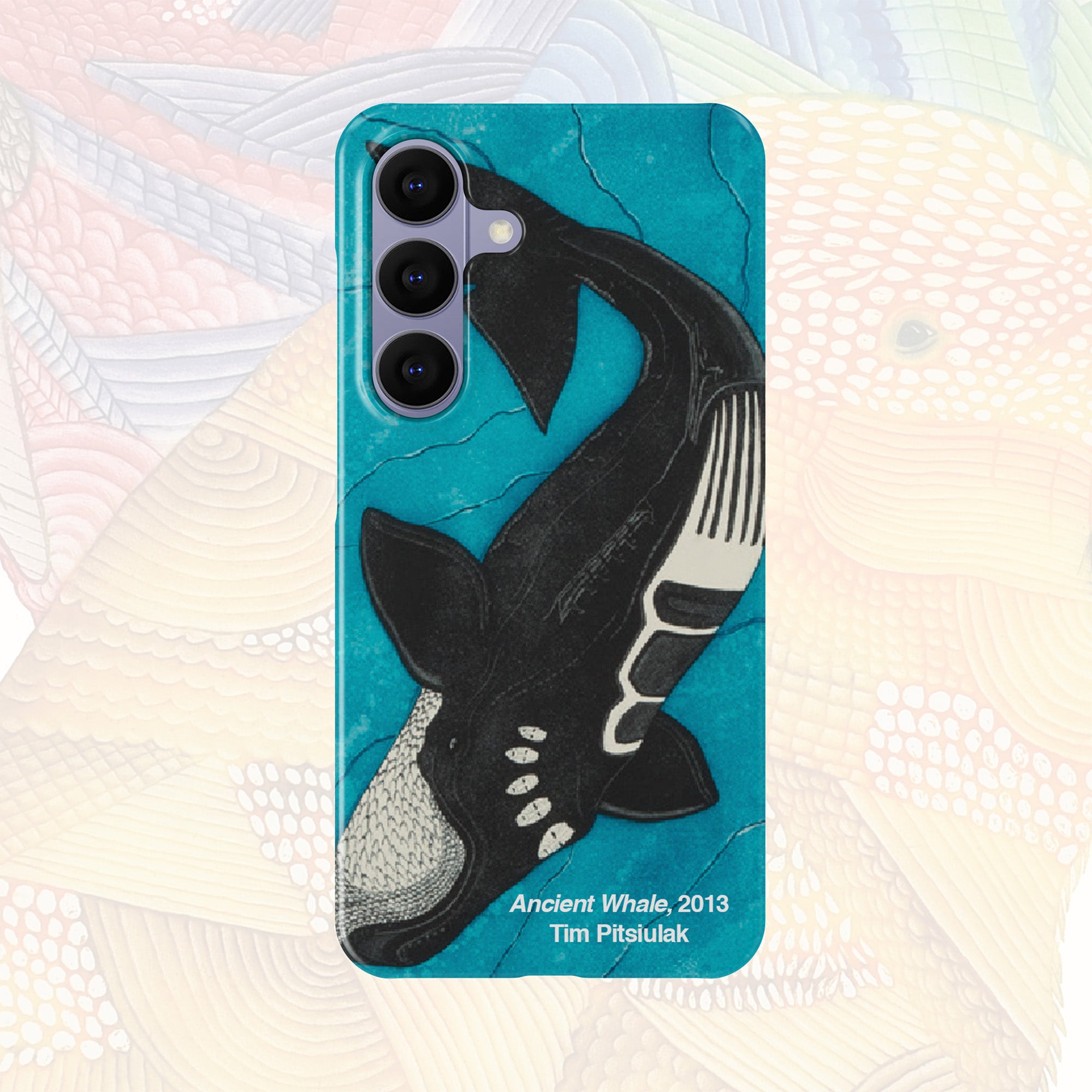 Ancient Whale - Tim Pitsiulak - Android Case
