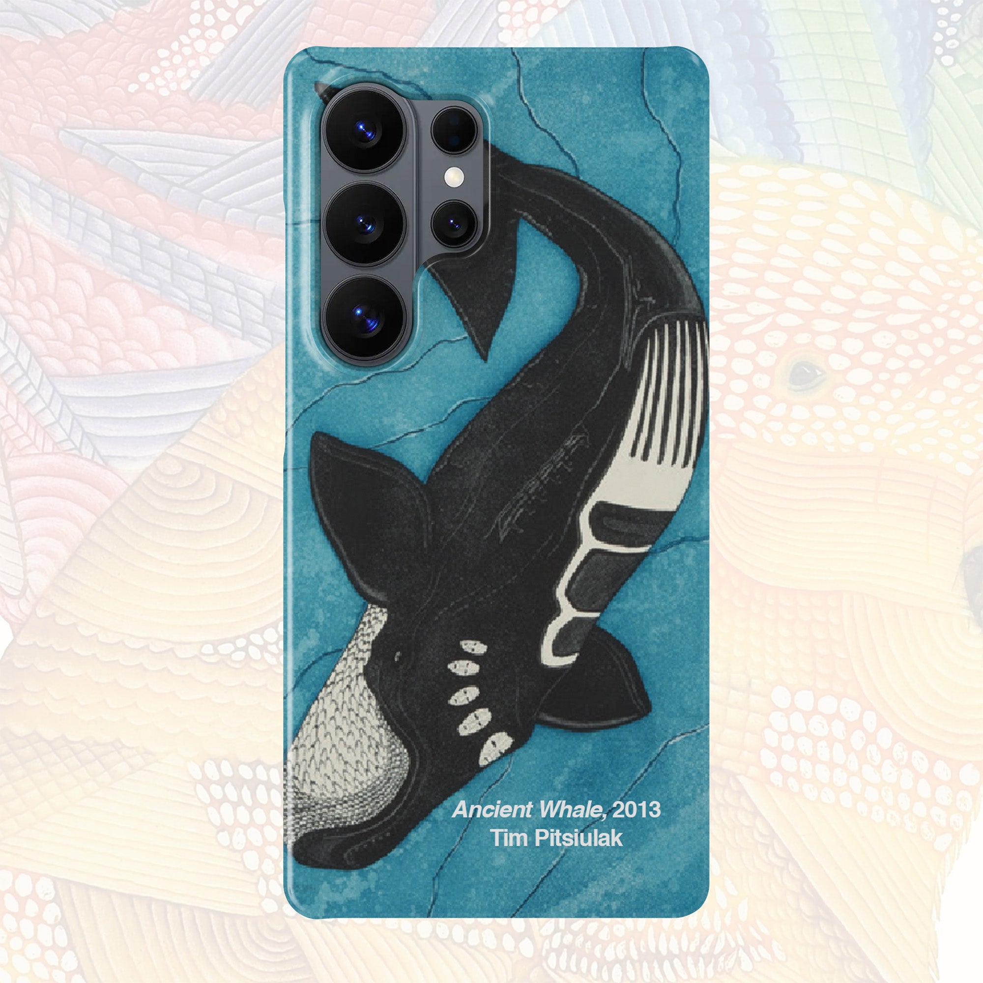 Ancient Whale - Tim Pitsiulak - Android Case