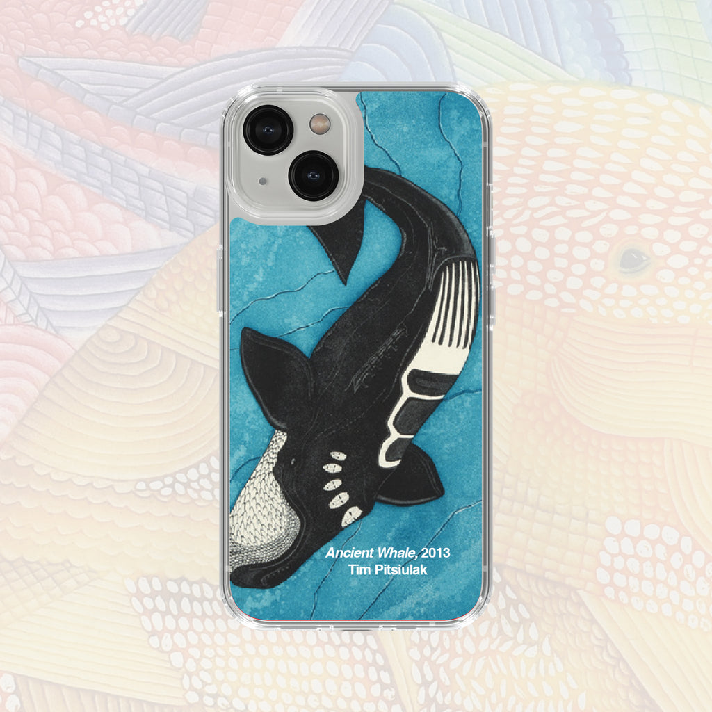 Ancient Whale - Tim Pitsiulak - iPhone Case