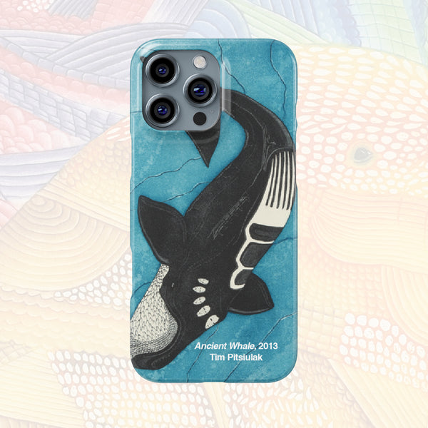 Ancient Whale - Tim Pitsiulak - iPhone Case