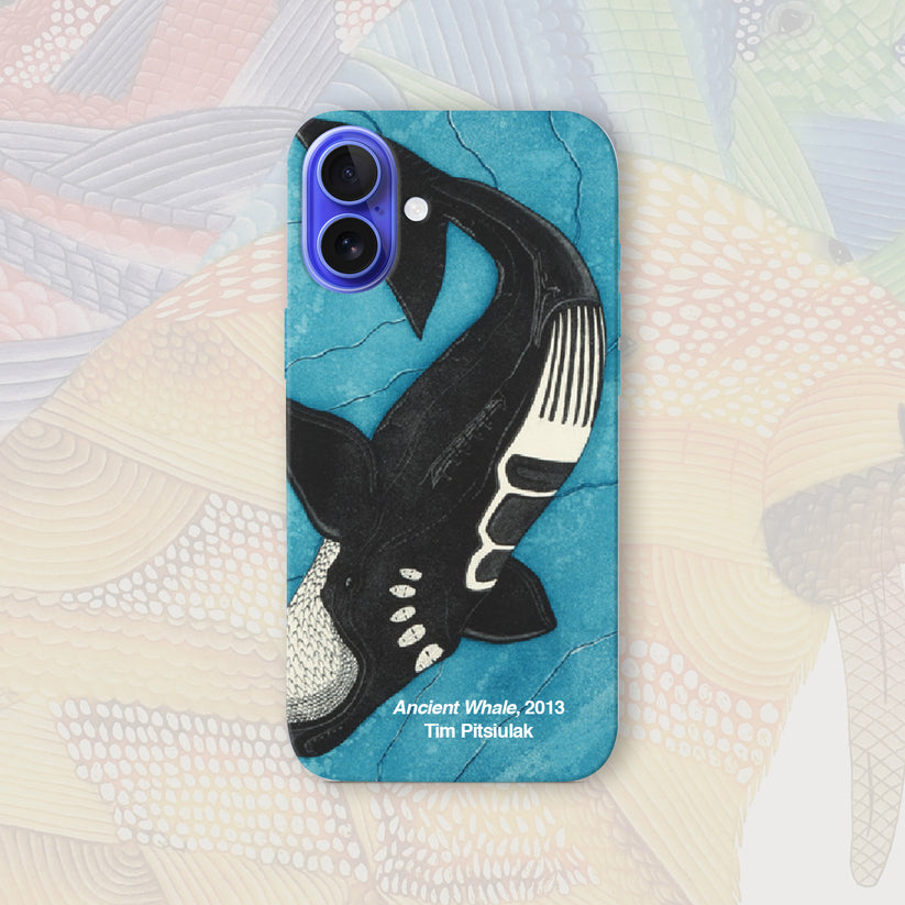 Ancient Whale - Tim Pitsiulak - iPhone Case