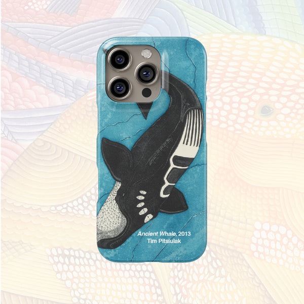 Ancient Whale - Tim Pitsiulak - iPhone Case