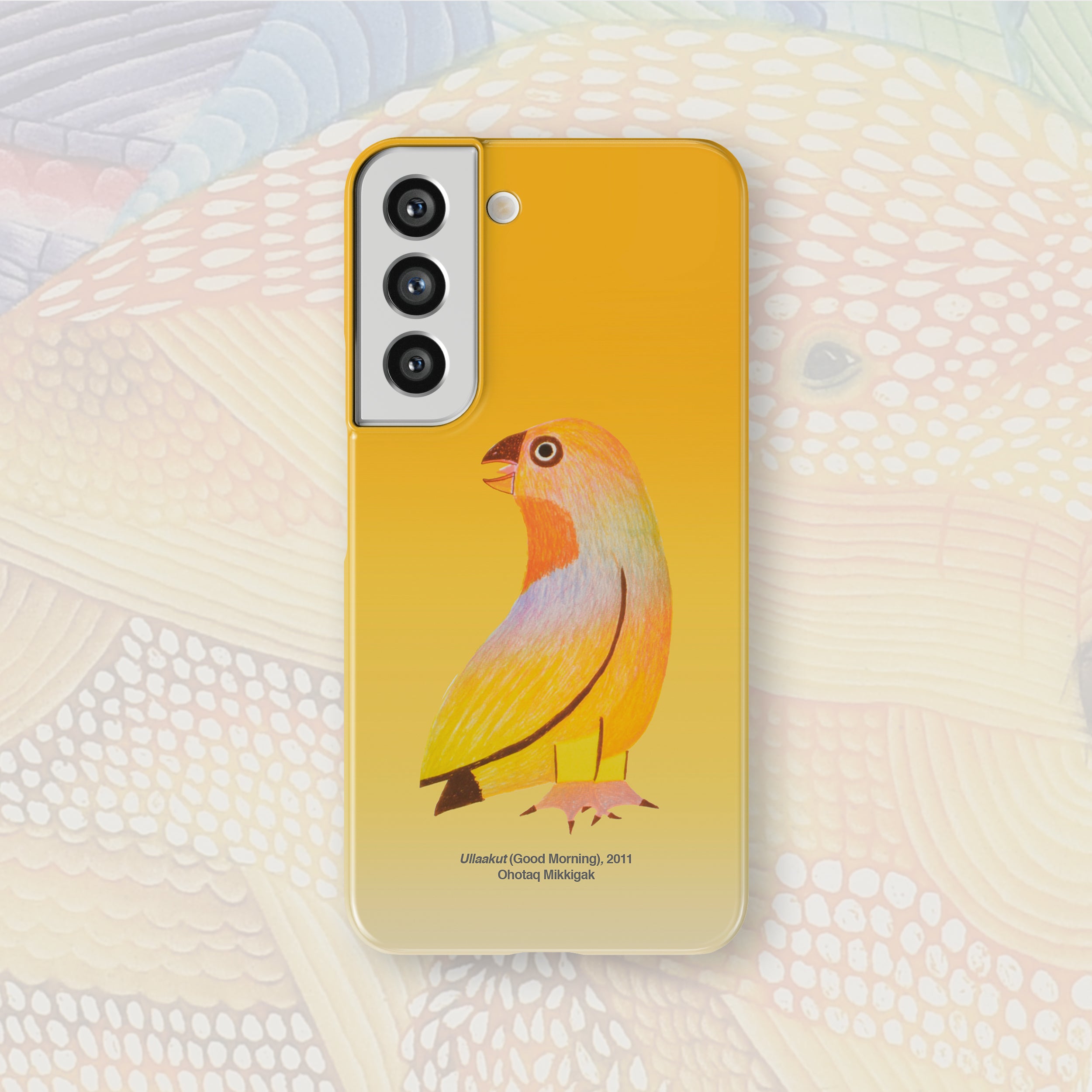 Ullaakut (Good Morning) - Ohotaq Mikkigak - Android Case