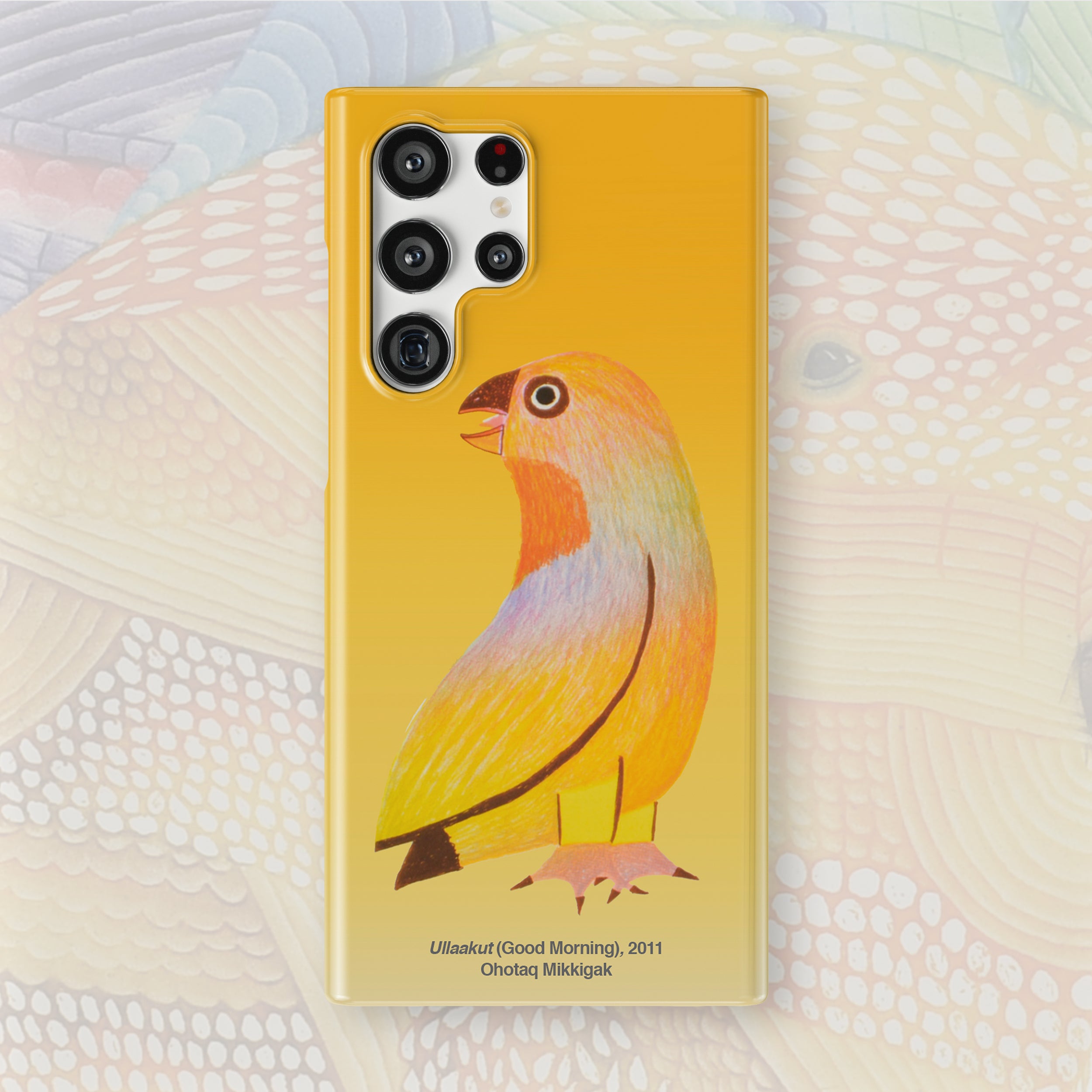 Ullaakut (Good Morning) - Ohotaq Mikkigak - Android Case