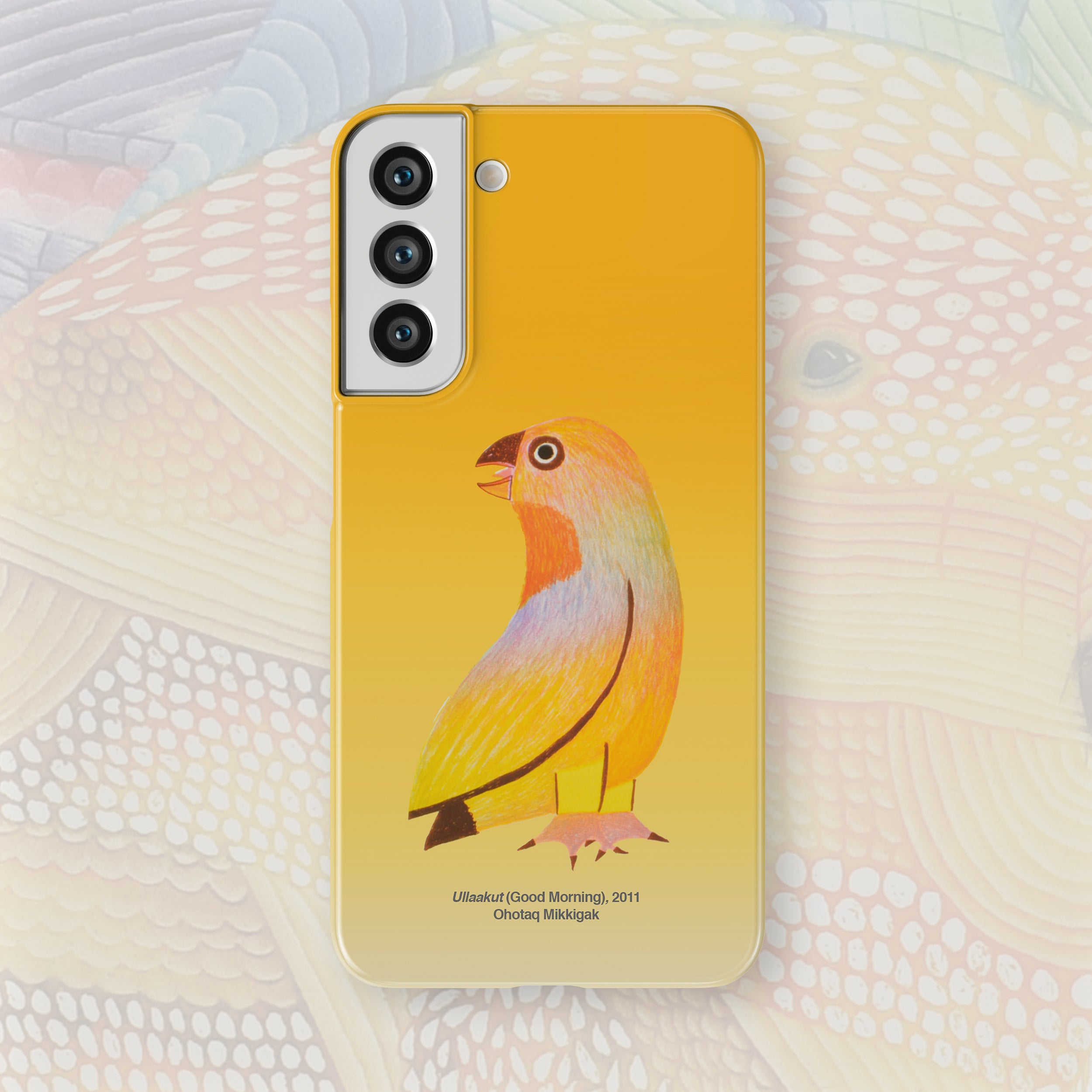 Ullaakut (Good Morning) - Ohotaq Mikkigak - Android Case