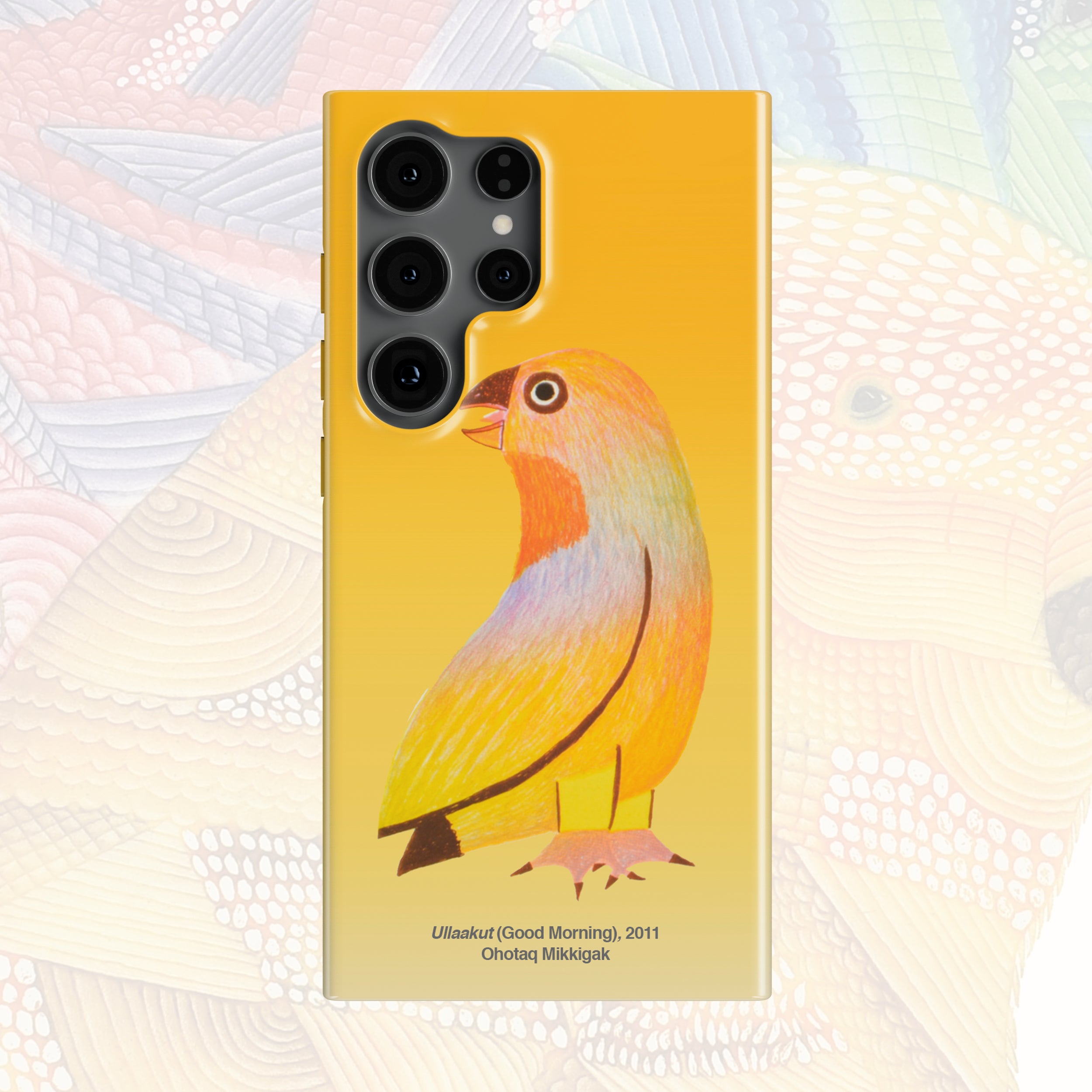 Ullaakut (Good Morning) - Ohotaq Mikkigak - Android Case