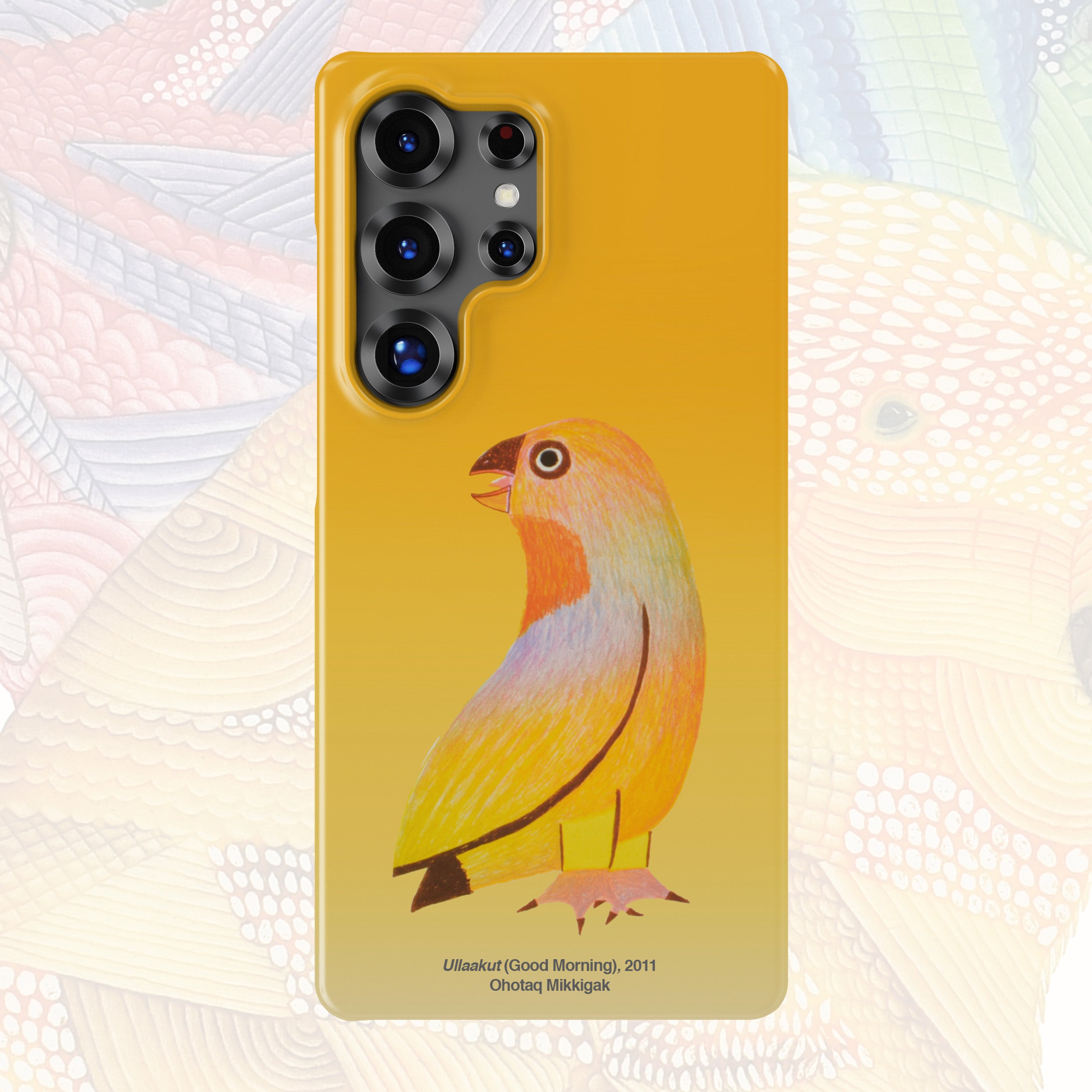 Ullaakut (Good Morning) - Ohotaq Mikkigak - Android Case