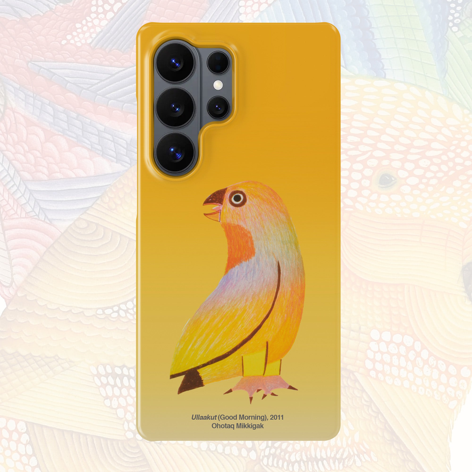 Ullaakut (Good Morning) - Ohotaq Mikkigak - Android Case