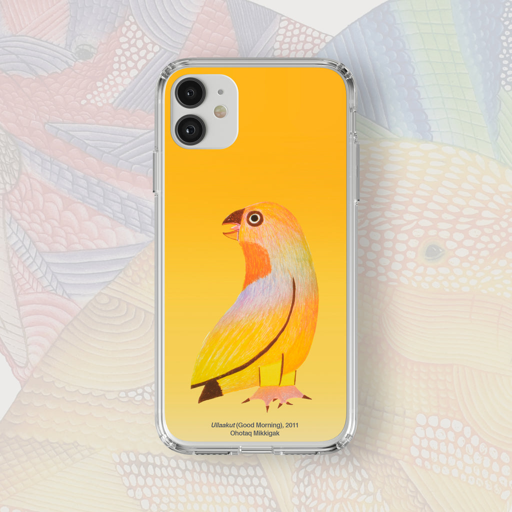 Ullaakut (Good Morning) - Ohotaq Mikkigak - iPhone Case