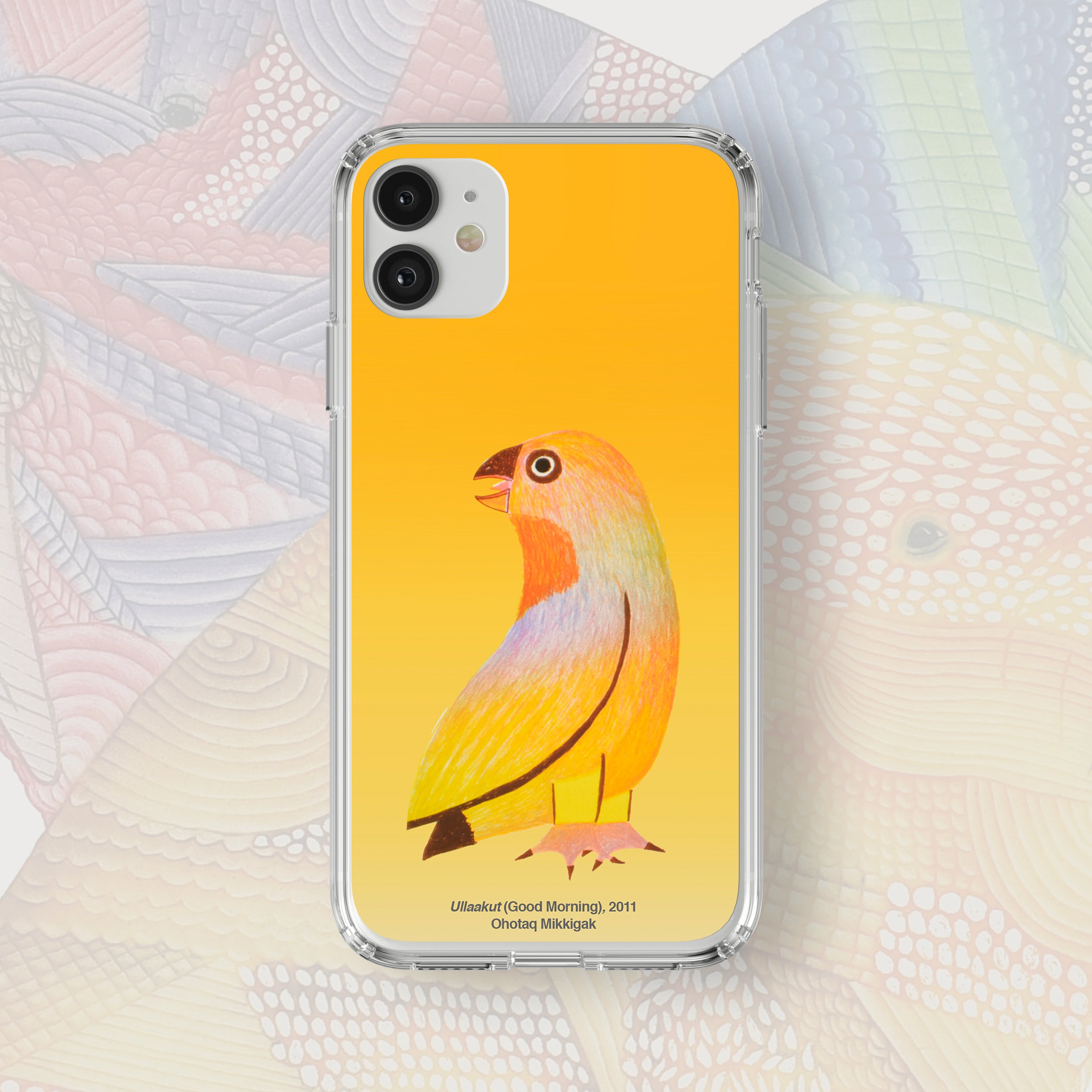 Ullaakut (Good Morning) - Ohotaq Mikkigak - iPhone Case