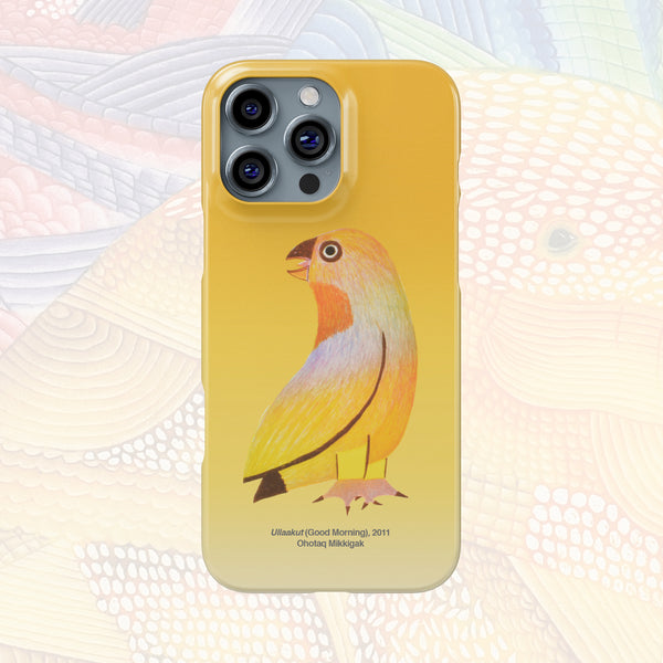 Ullaakut (Good Morning) - Ohotaq Mikkigak - iPhone Case