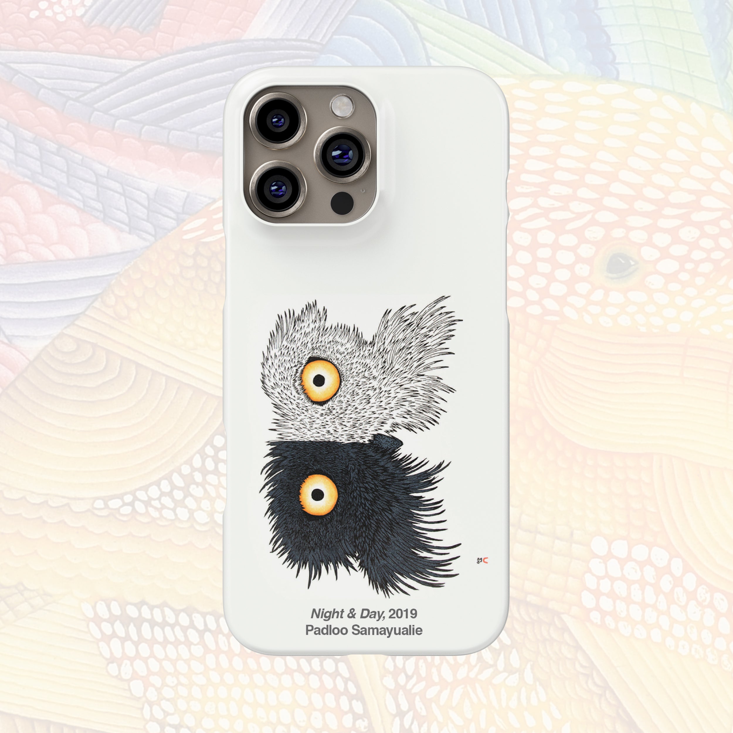 Night & Day - Padloo Samayualie - iPhone Case