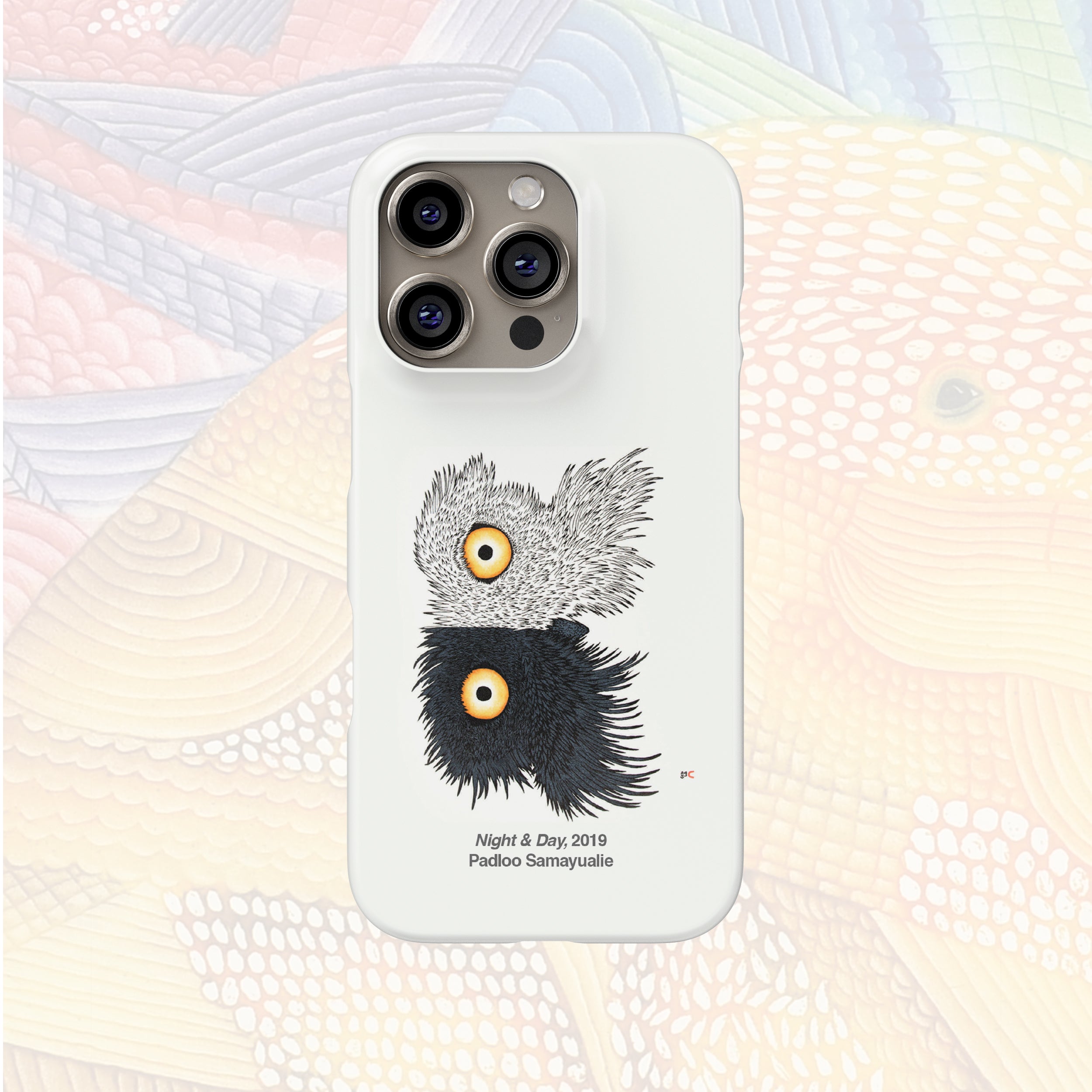 Night & Day - Padloo Samayualie - iPhone Case