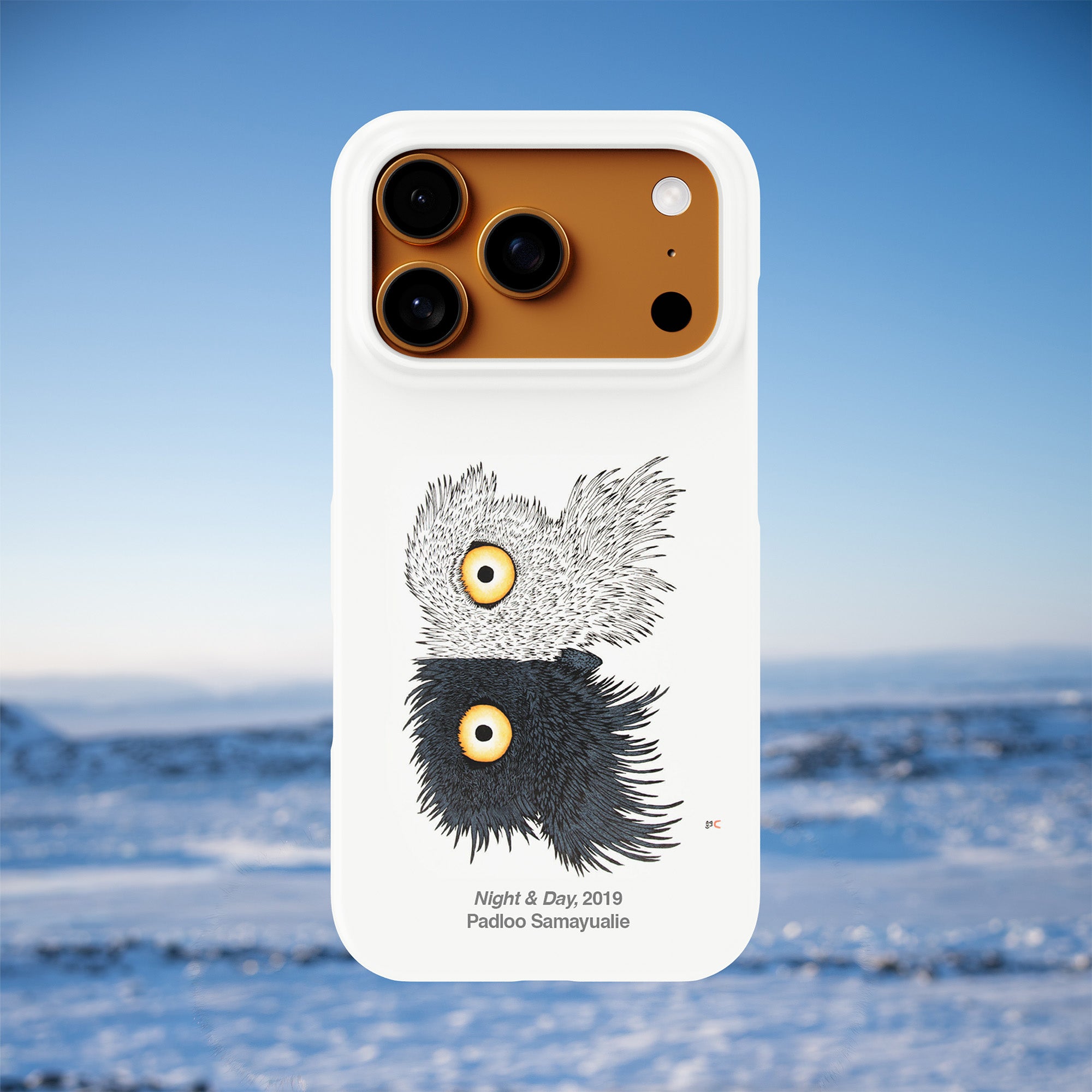 Night & Day - Padloo Samayualie - iPhone Case