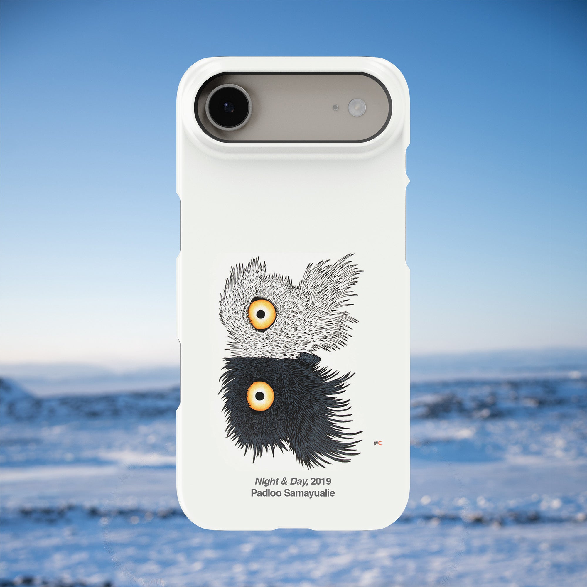 Night & Day - Padloo Samayualie - iPhone Case