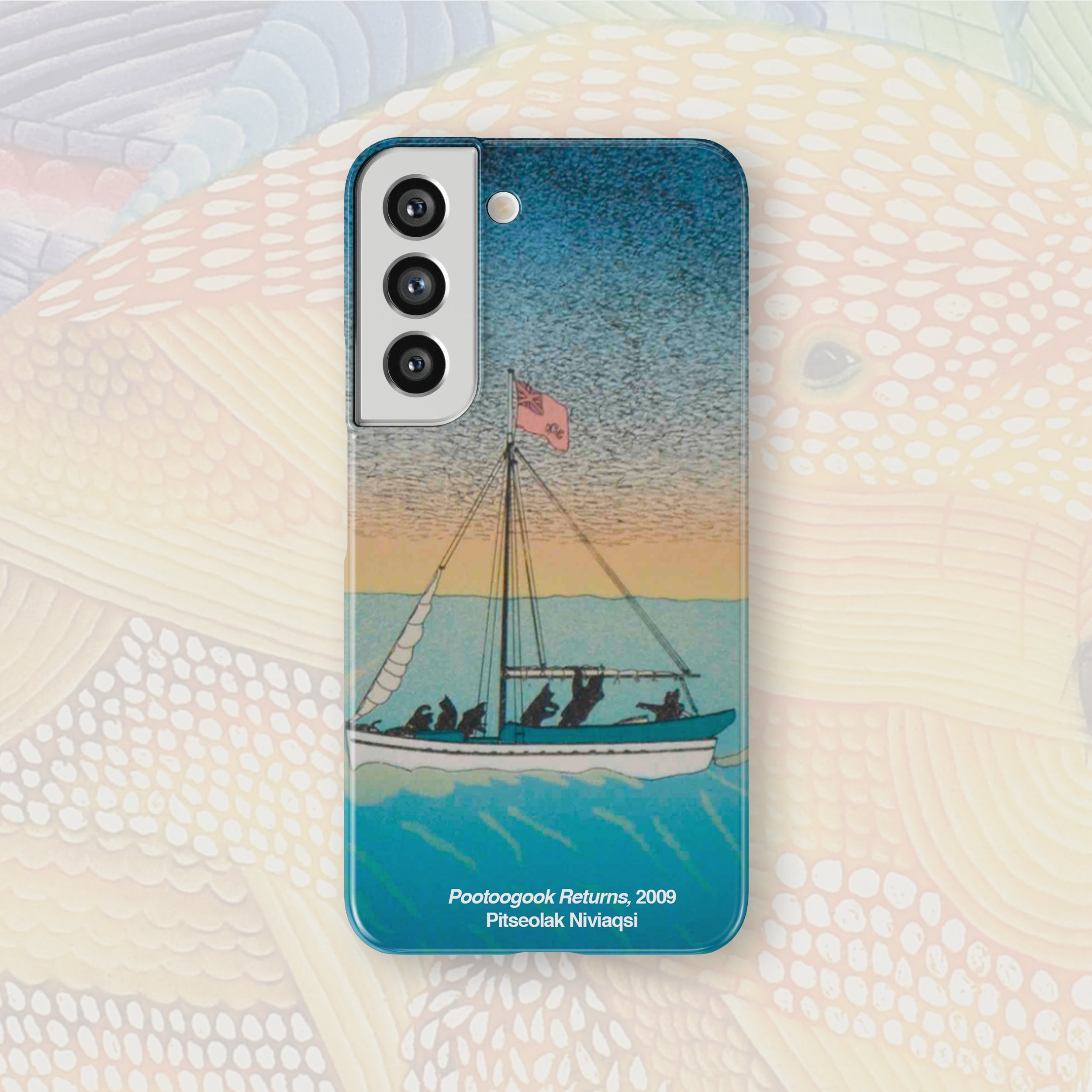 Pootogook Returns - Pitseolak Niviaqsi - Android Case