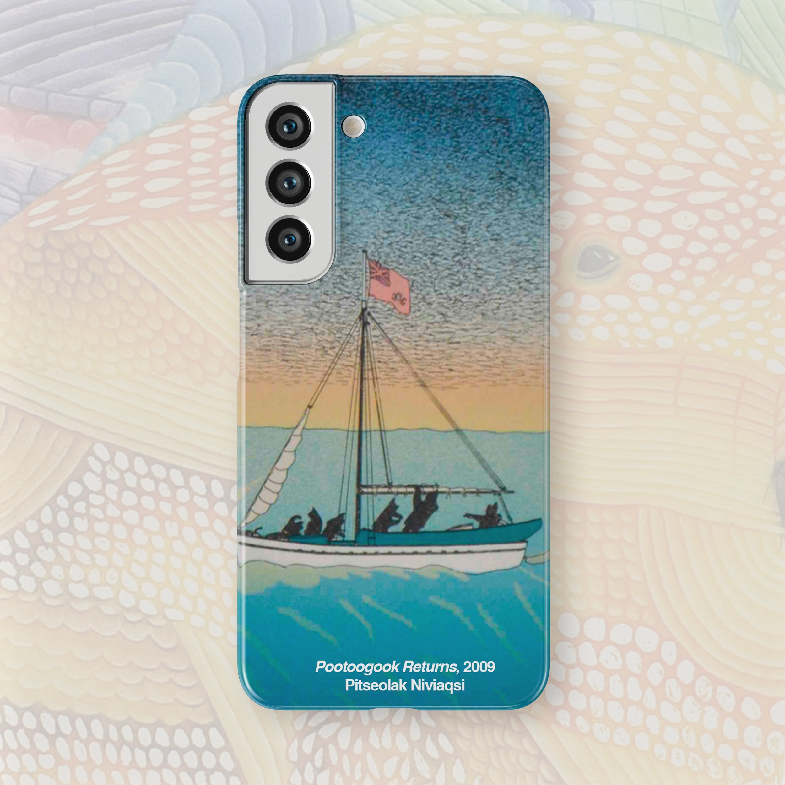 Pootogook Returns - Pitseolak Niviaqsi - Android Case