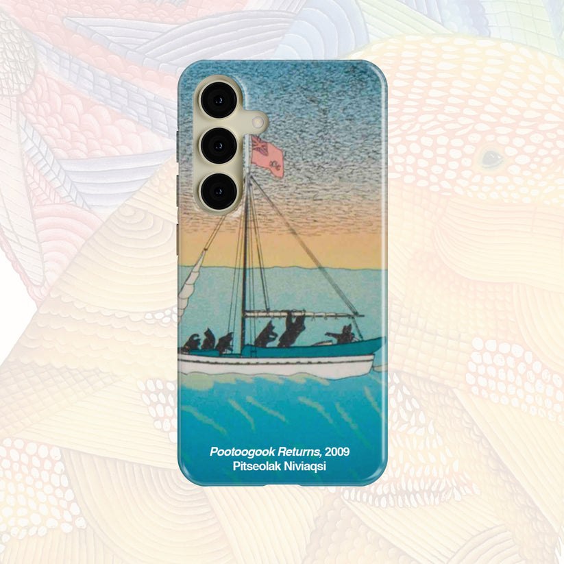 Pootogook Returns - Pitseolak Niviaqsi - Android Case