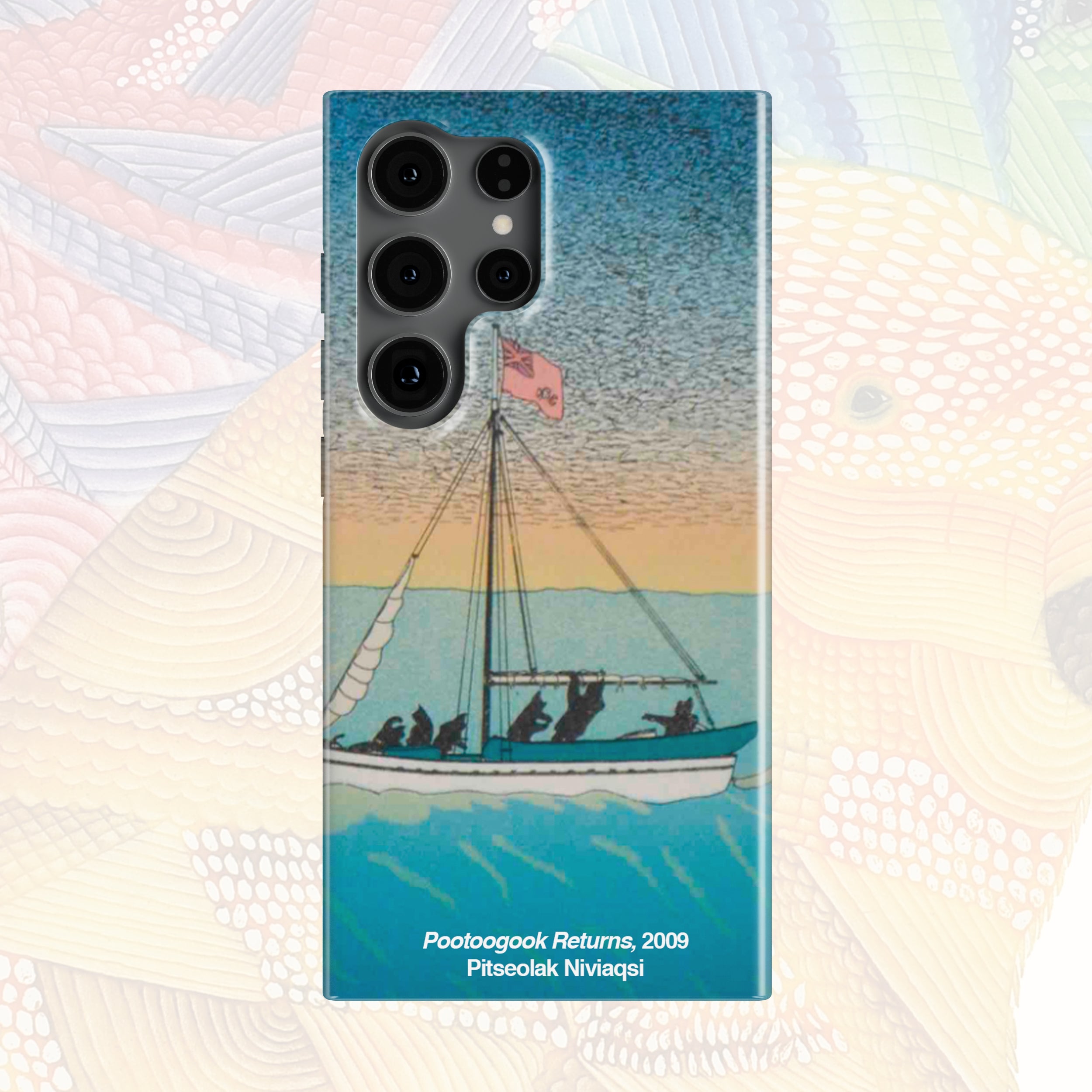 Pootogook Returns - Pitseolak Niviaqsi - Android Case