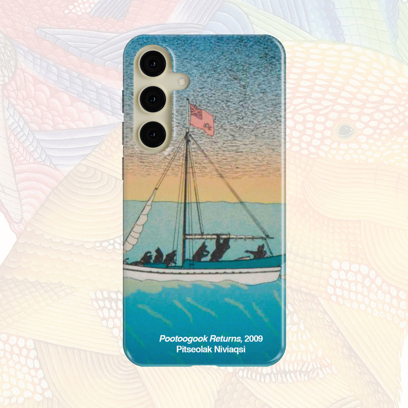 Pootogook Returns - Pitseolak Niviaqsi - Android Case