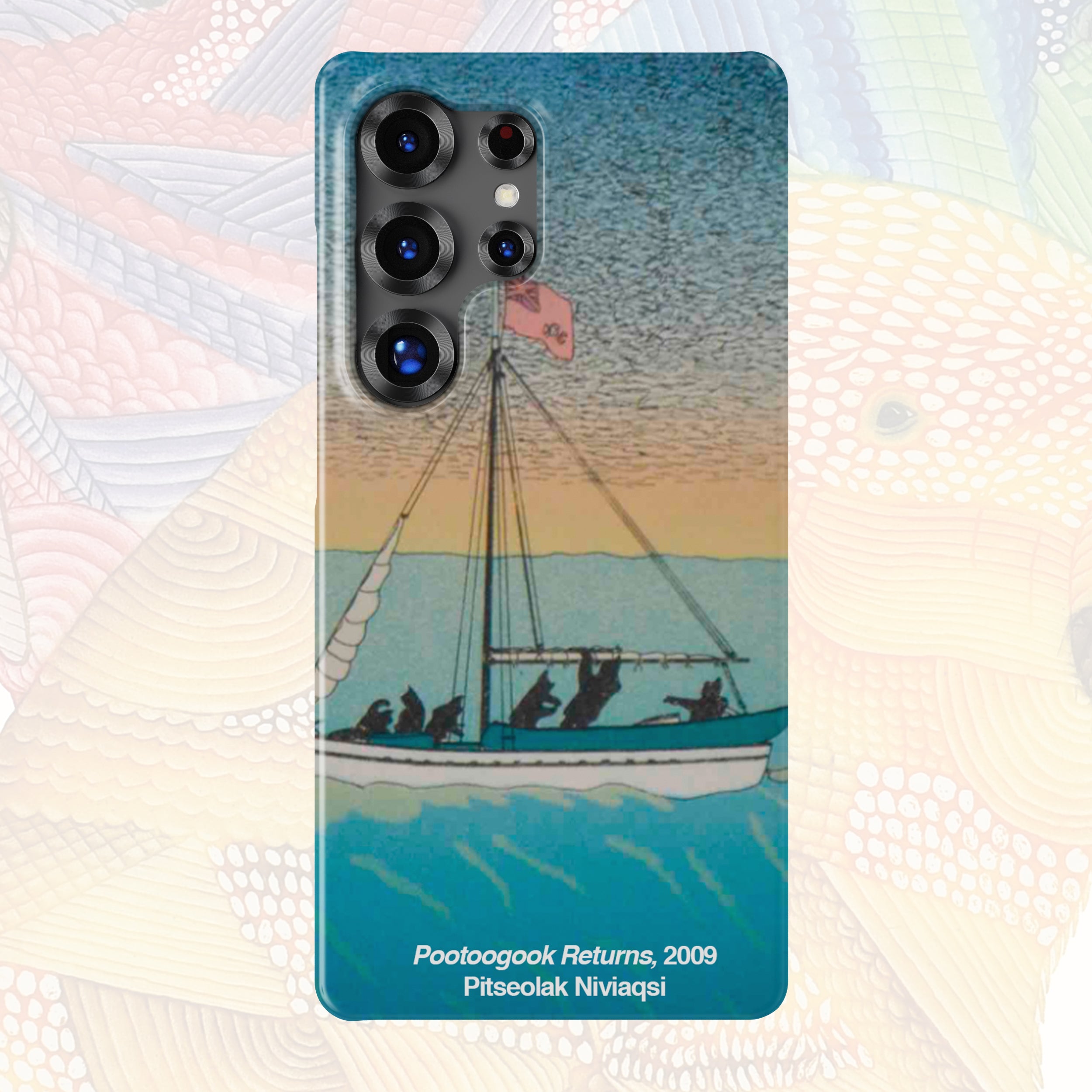Pootogook Returns - Pitseolak Niviaqsi - Android Case