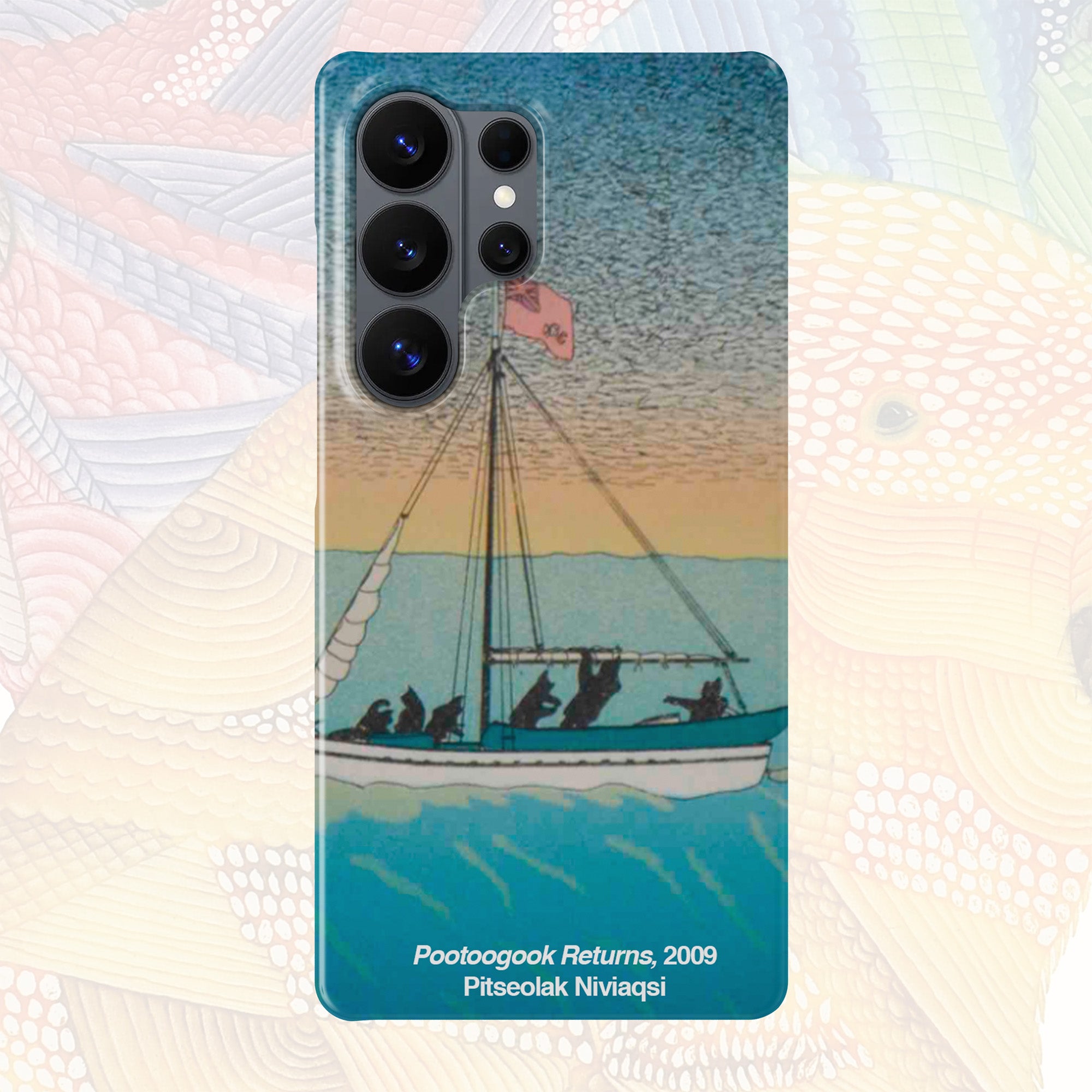 Pootogook Returns - Pitseolak Niviaqsi - Android Case