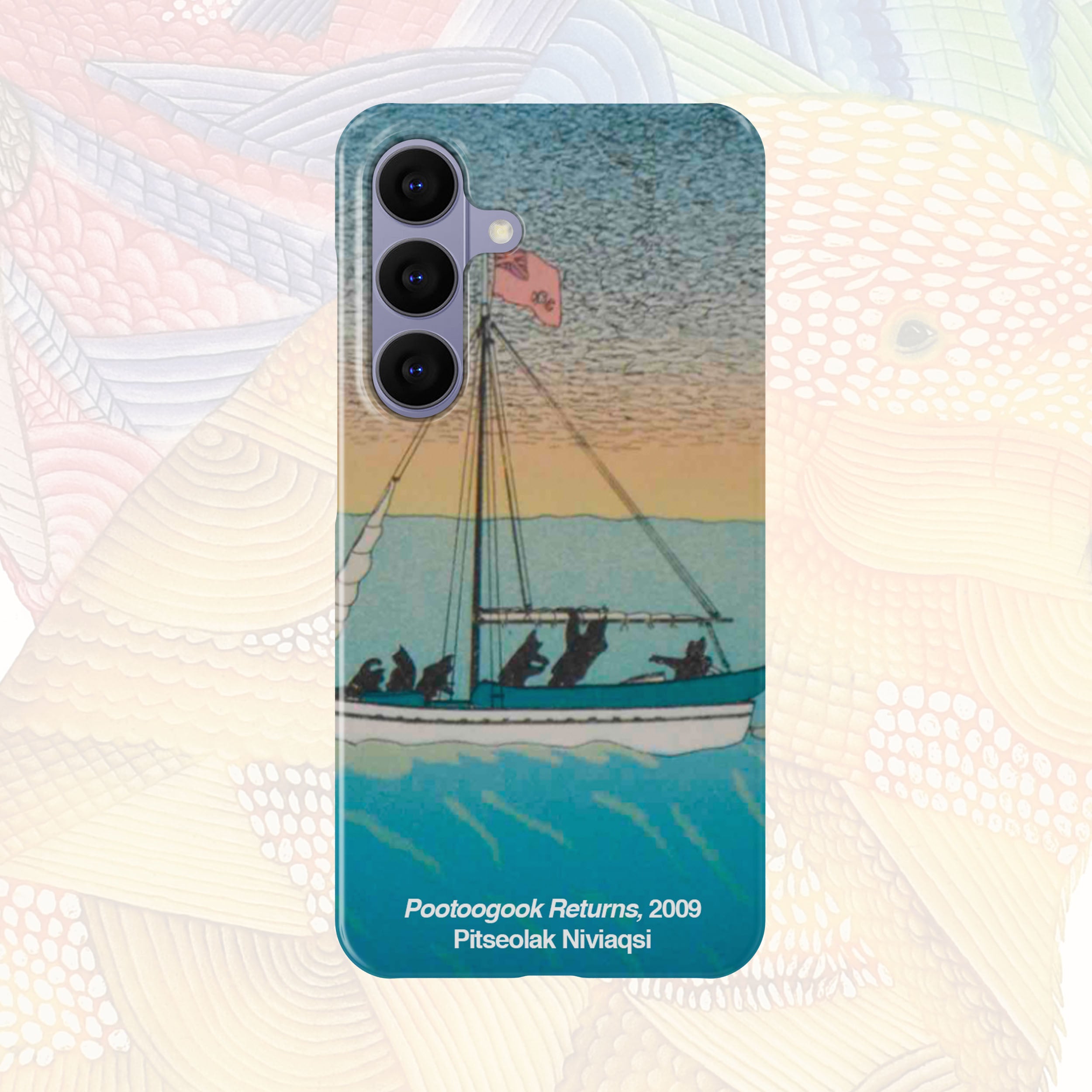 Pootogook Returns - Pitseolak Niviaqsi - Android Case