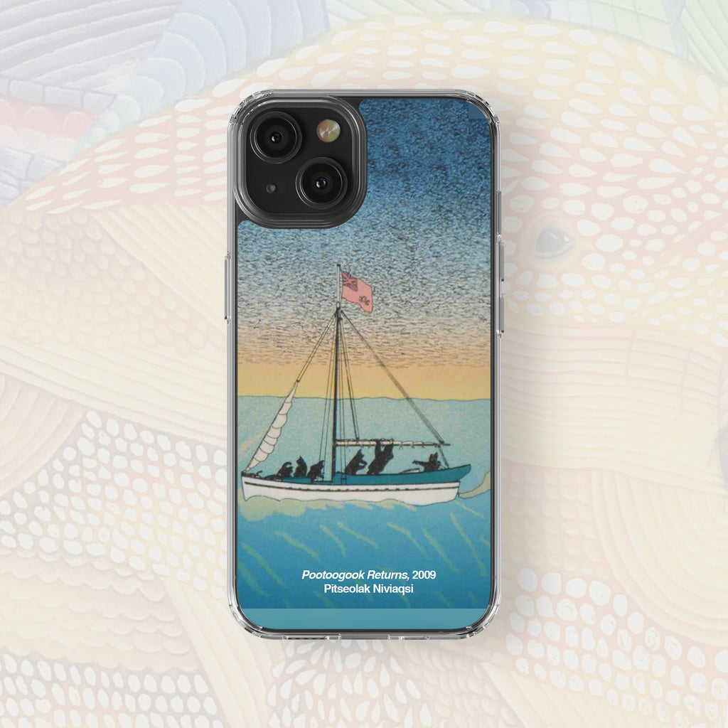 Pootogook Returns - Pitseolak Niviaqsi - iPhone Case