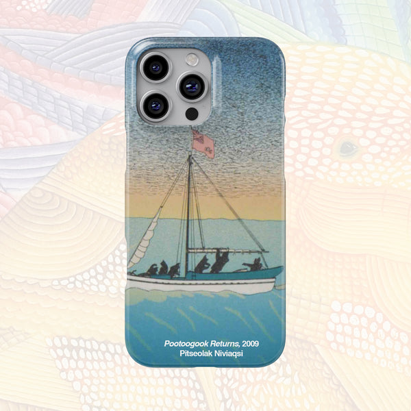 Pootogook Returns - Pitseolak Niviaqsi - iPhone Case