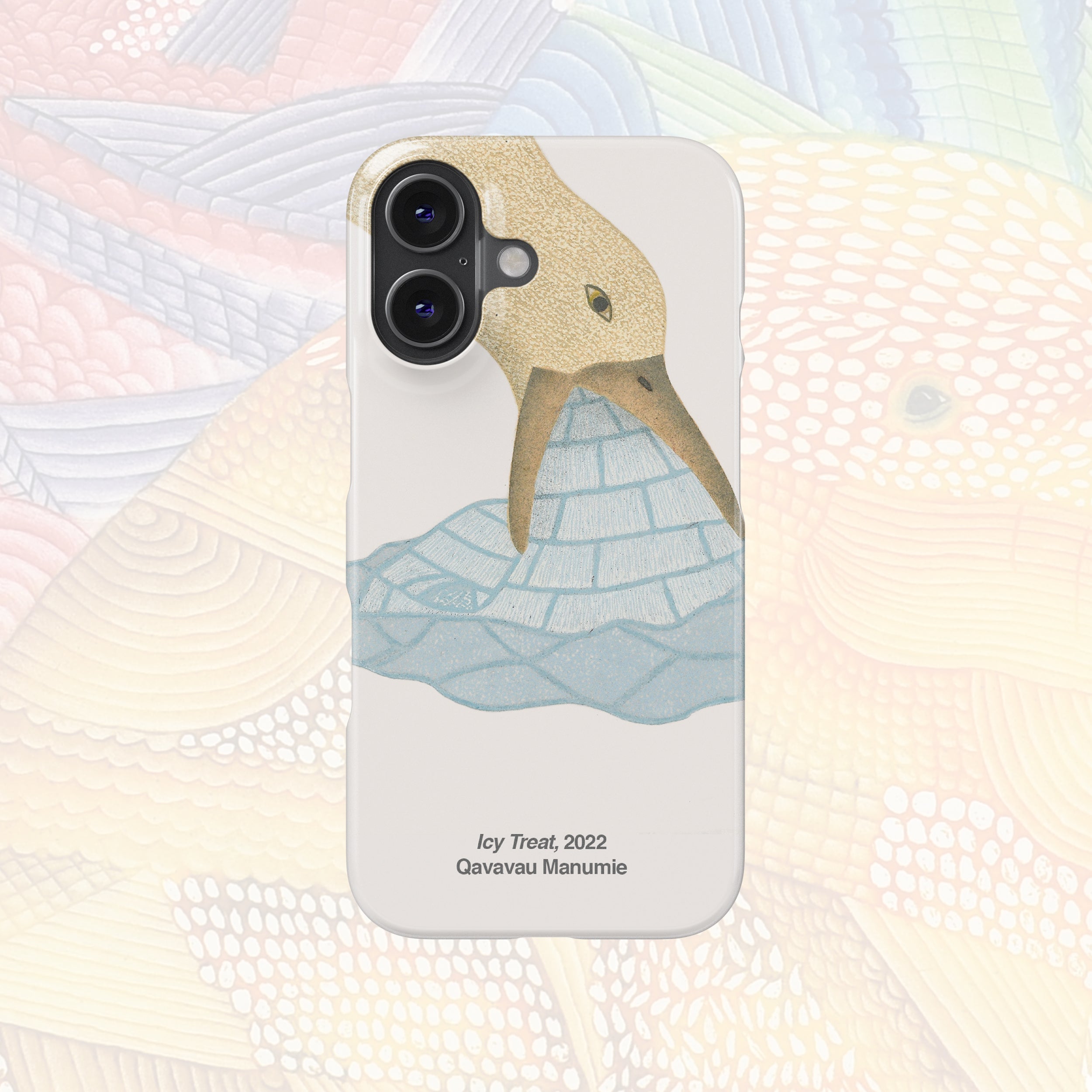 Icy Treat - Qavavau Manumie - iPhone Case