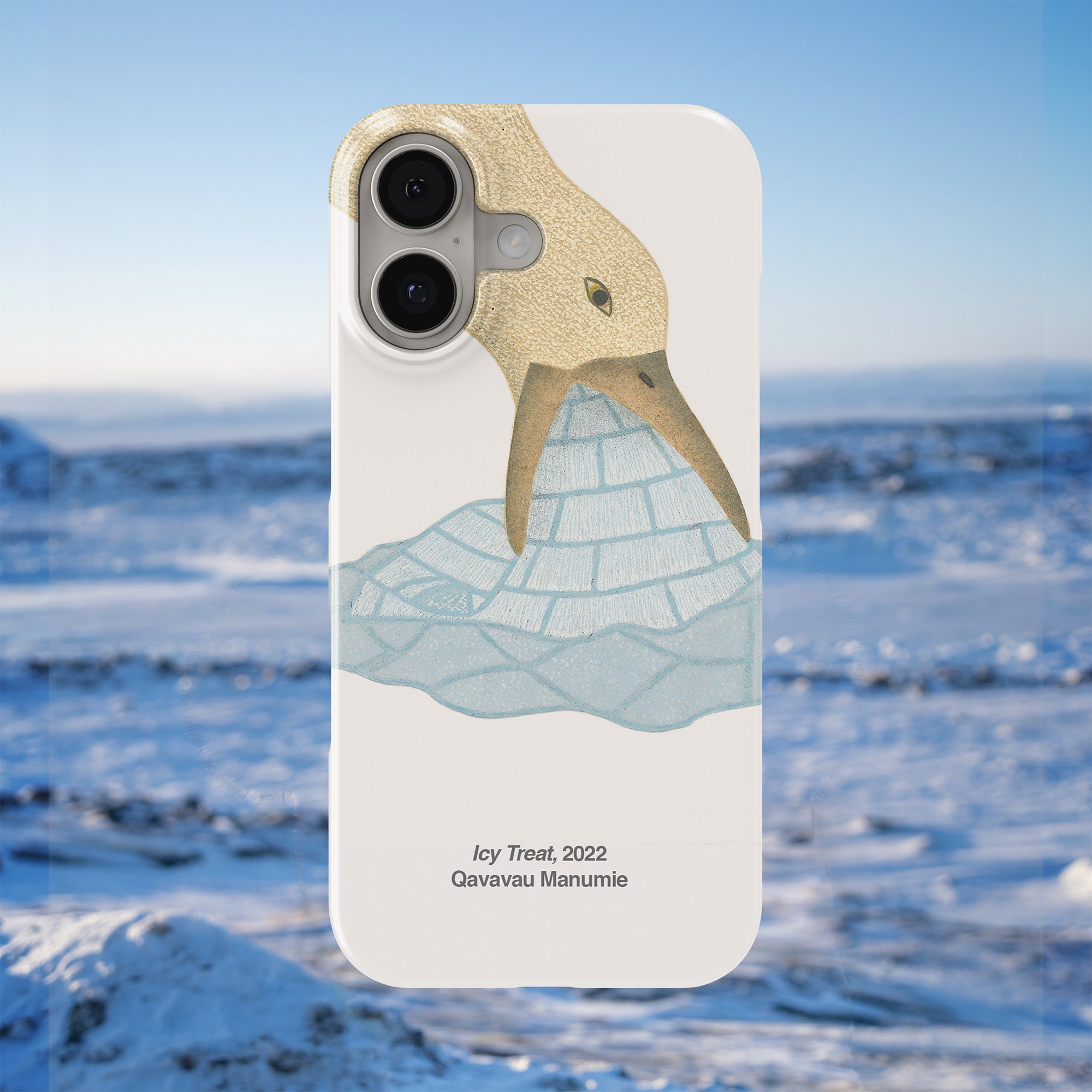 Icy Treat - Qavavau Manumie - iPhone Case