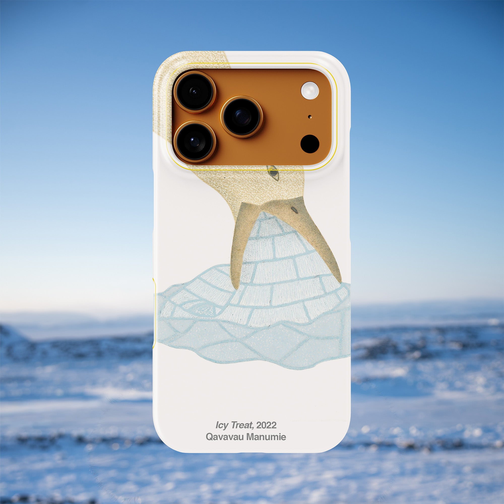 Icy Treat - Qavavau Manumie - iPhone Case