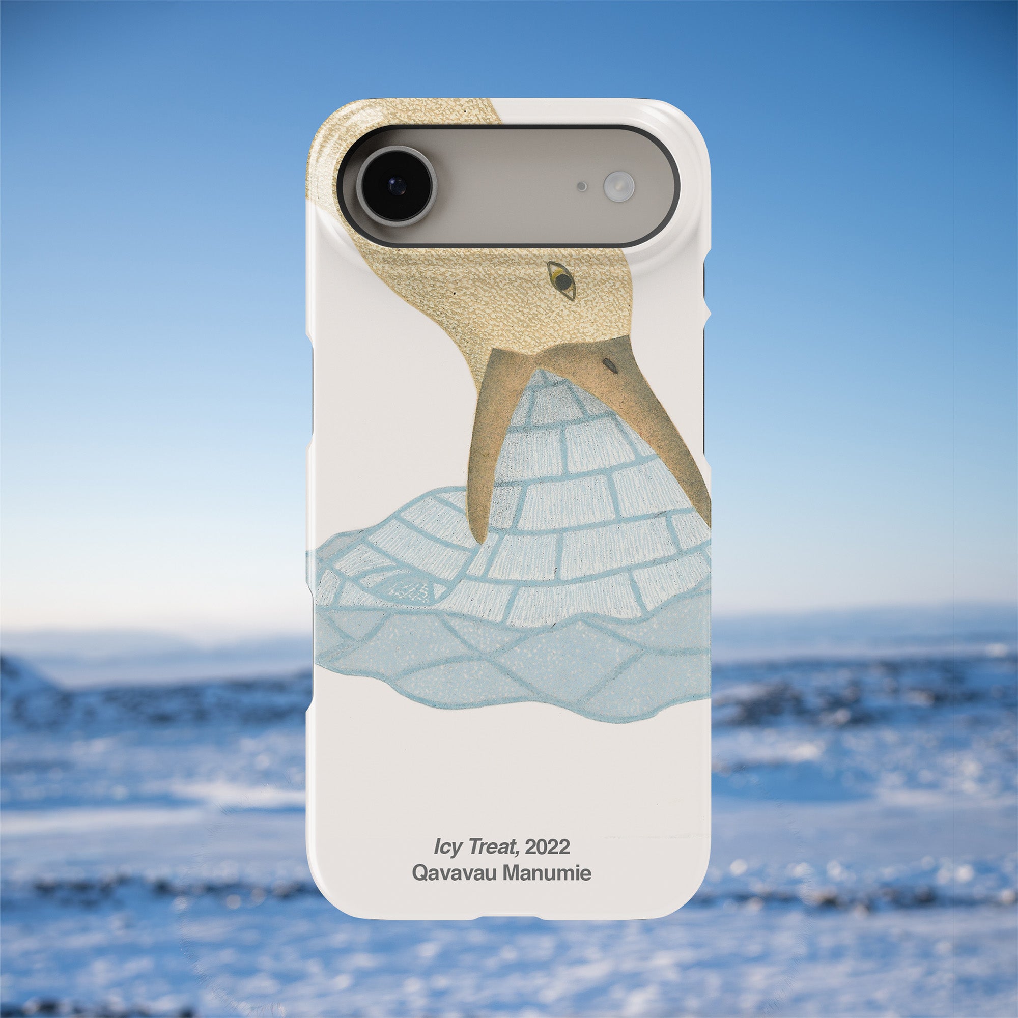 Icy Treat - Qavavau Manumie - iPhone Case