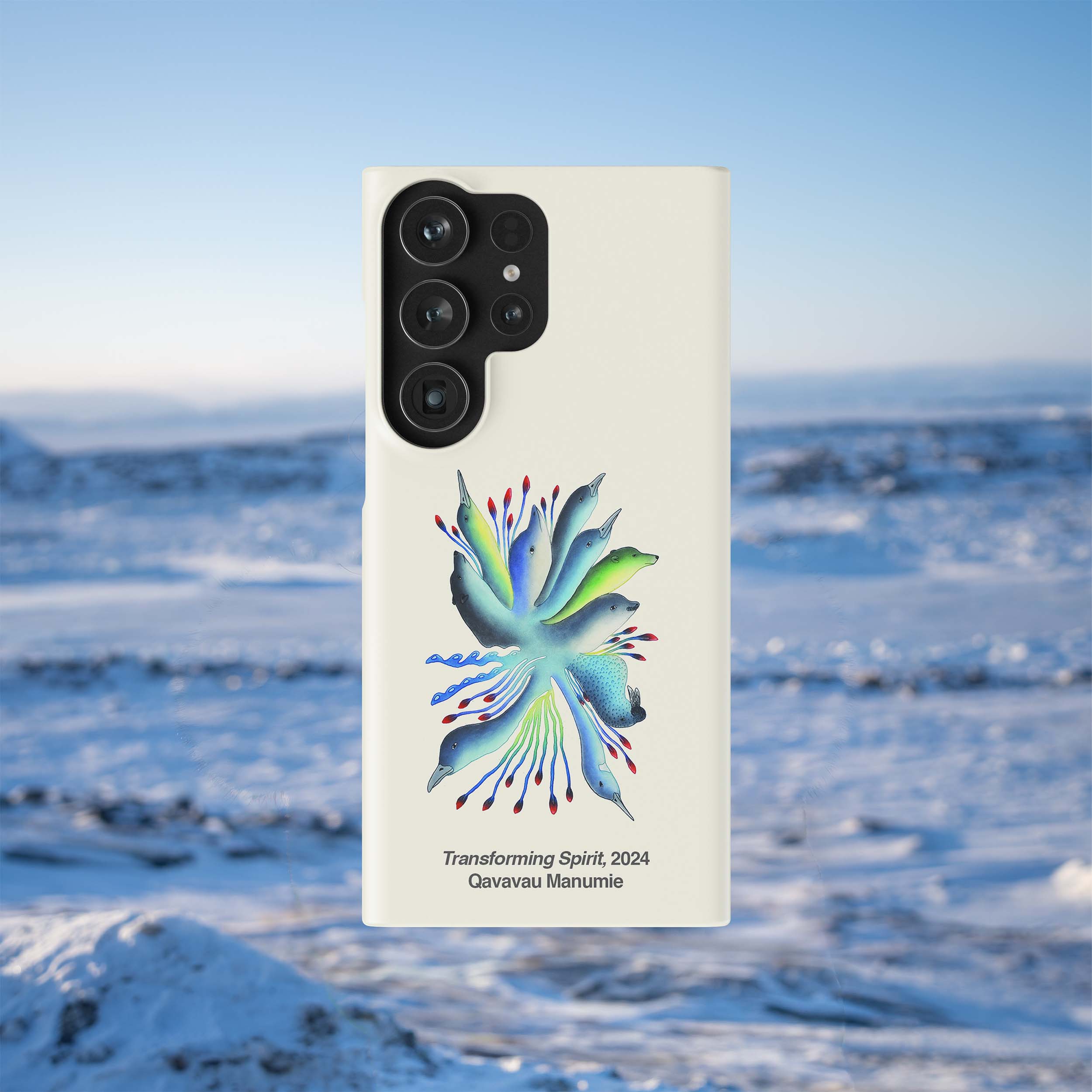 Transforming Spirit - Qavavau Manumie - Android Case