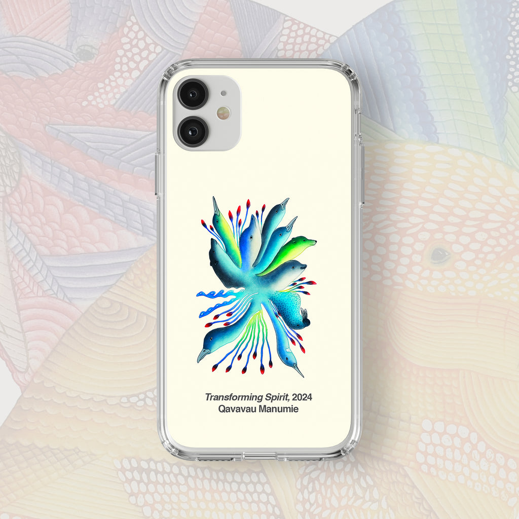 Transforming Spirit - Qavavau Manumie - iPhone Case