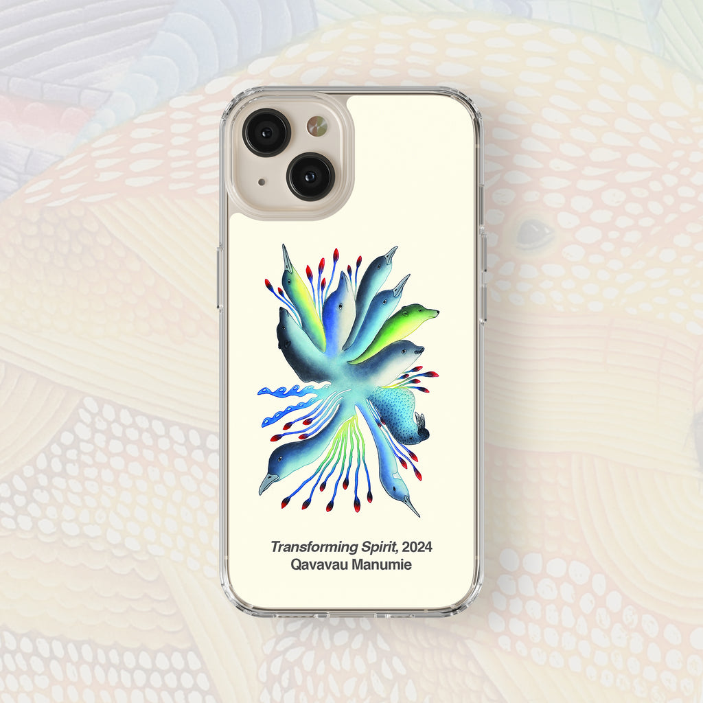 Transforming Spirit - Qavavau Manumie - iPhone Case