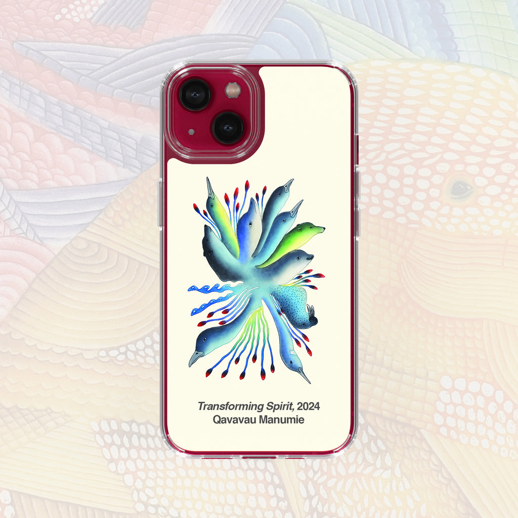 Transforming Spirit - Qavavau Manumie - iPhone Case