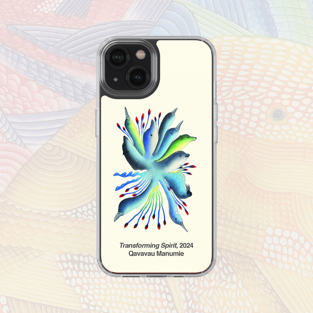 Transforming Spirit - Qavavau Manumie - iPhone Case