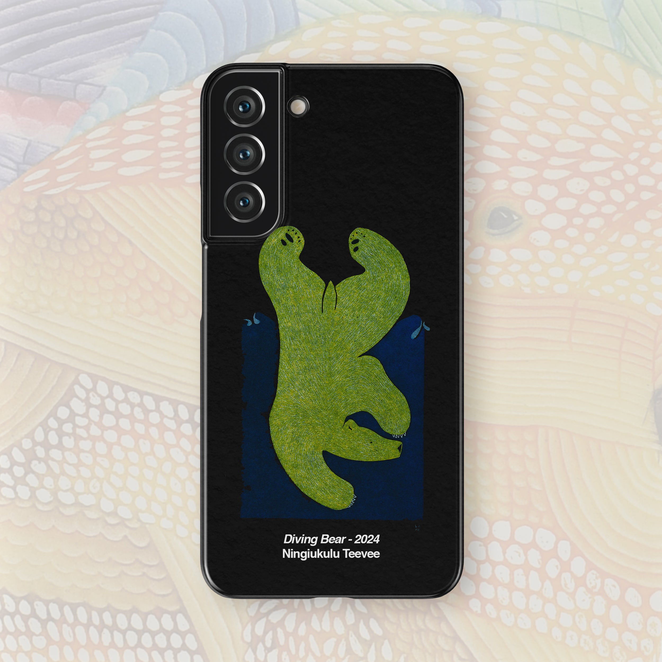 Diving Bear - Ningiukulu Teevee - Android Case