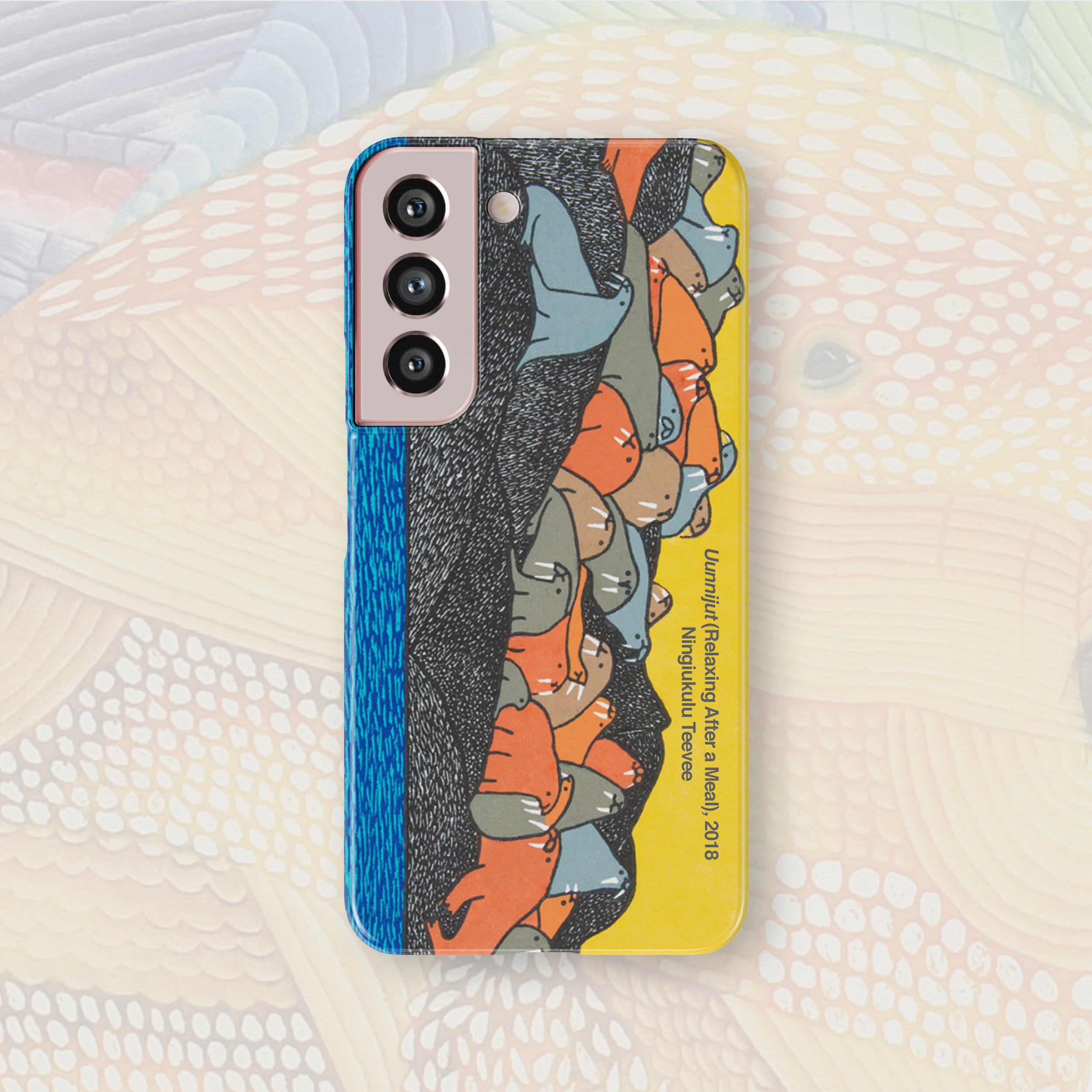 Uunnijut (Relaxing After A Meal) - Ningiukulu Teevee - Android Case