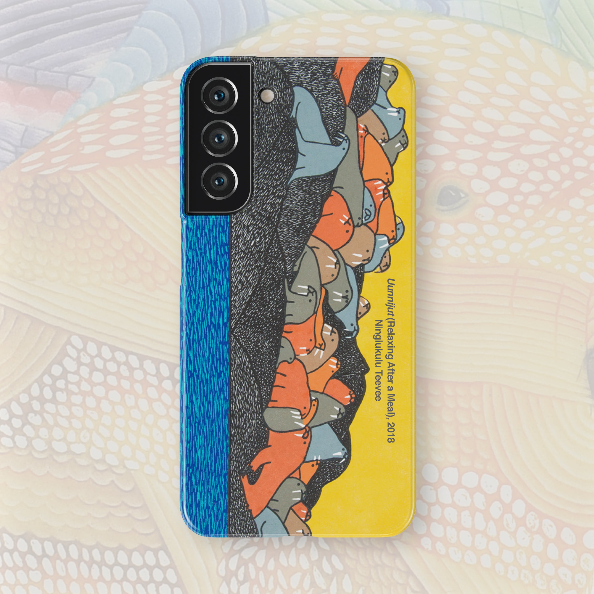 Uunnijut (Relaxing After A Meal) - Ningiukulu Teevee - Android Case