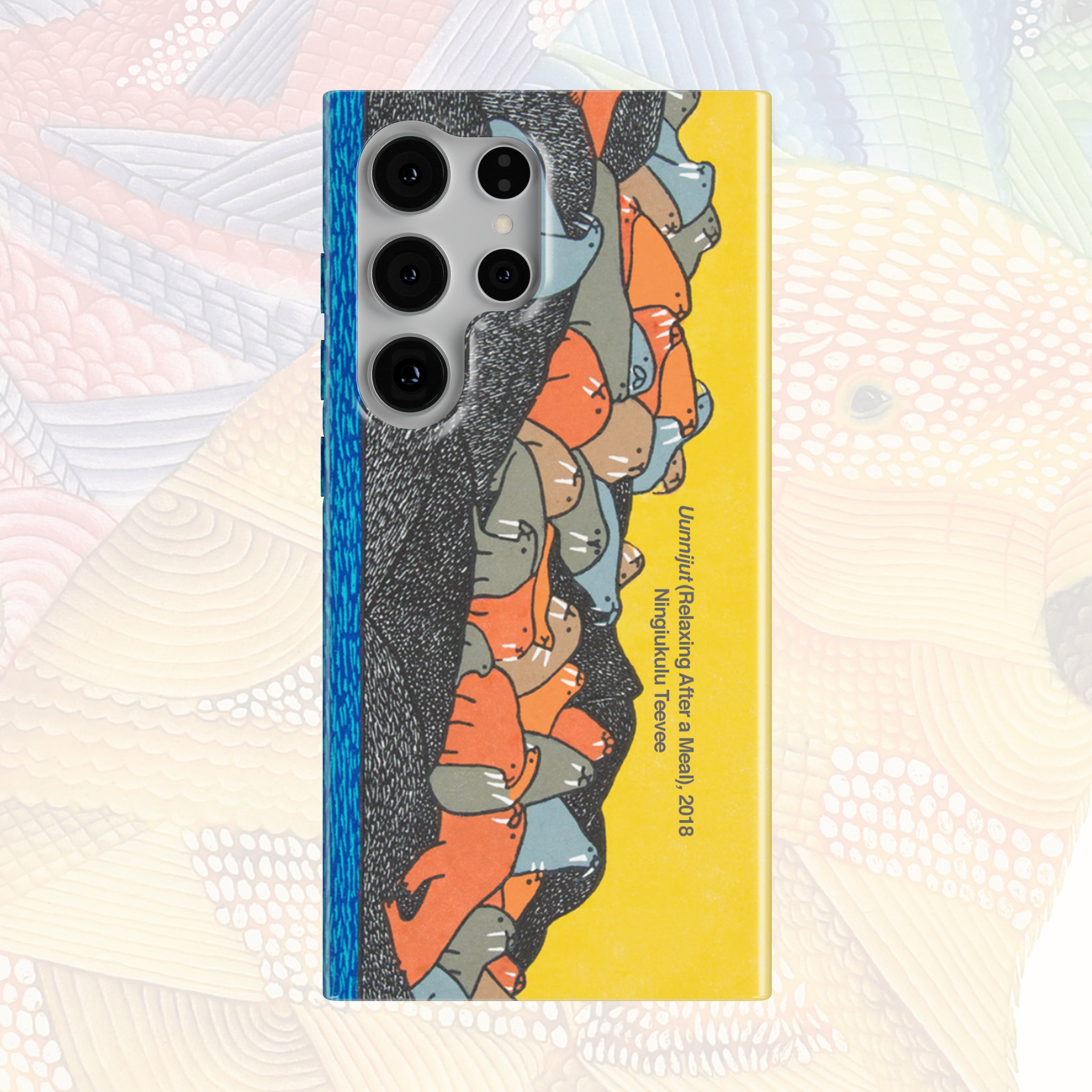 Uunnijut (Relaxing After A Meal) - Ningiukulu Teevee - Android Case