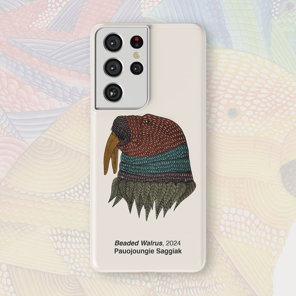 Beaded Walrus - Pauojoungie Saggiak - Android Case
