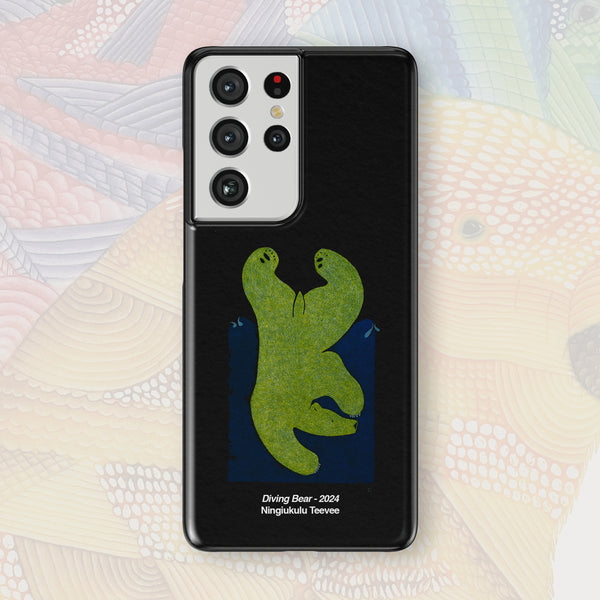 Diving Bear - Ningiukulu Teevee - Android Case
