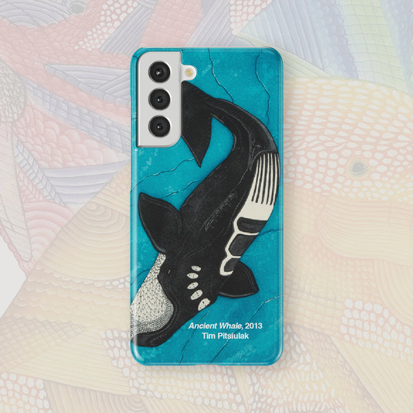 Ancient Whale - Tim Pitsiulak - Android Case