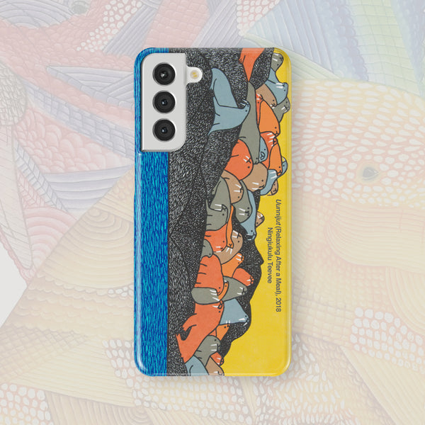 Uunnijut (Relaxing After A Meal) - Ningiukulu Teevee - Android Case